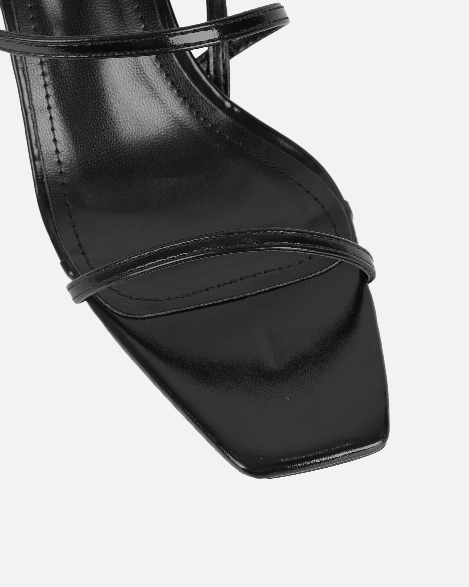 Kaleah Black Heeled Sandals | SIMMI London