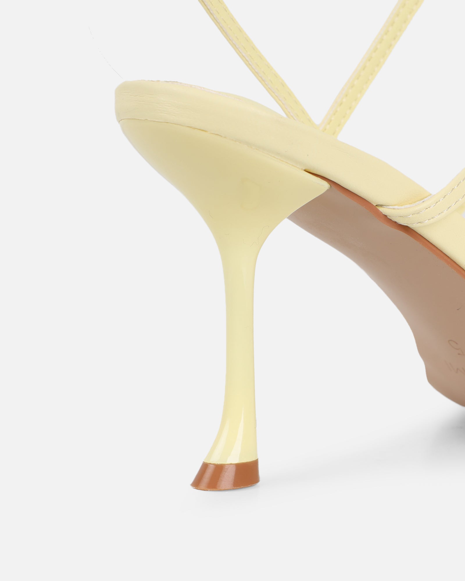 Kaleah Lemon Heeled Sandals | SIMMI London