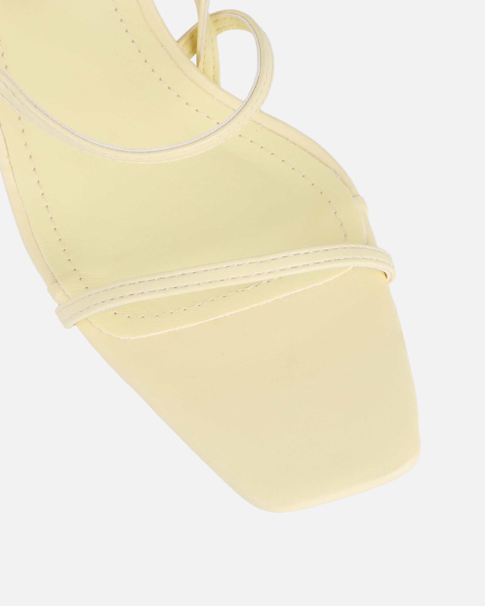 Kaleah Lemon Heeled Sandals | SIMMI London