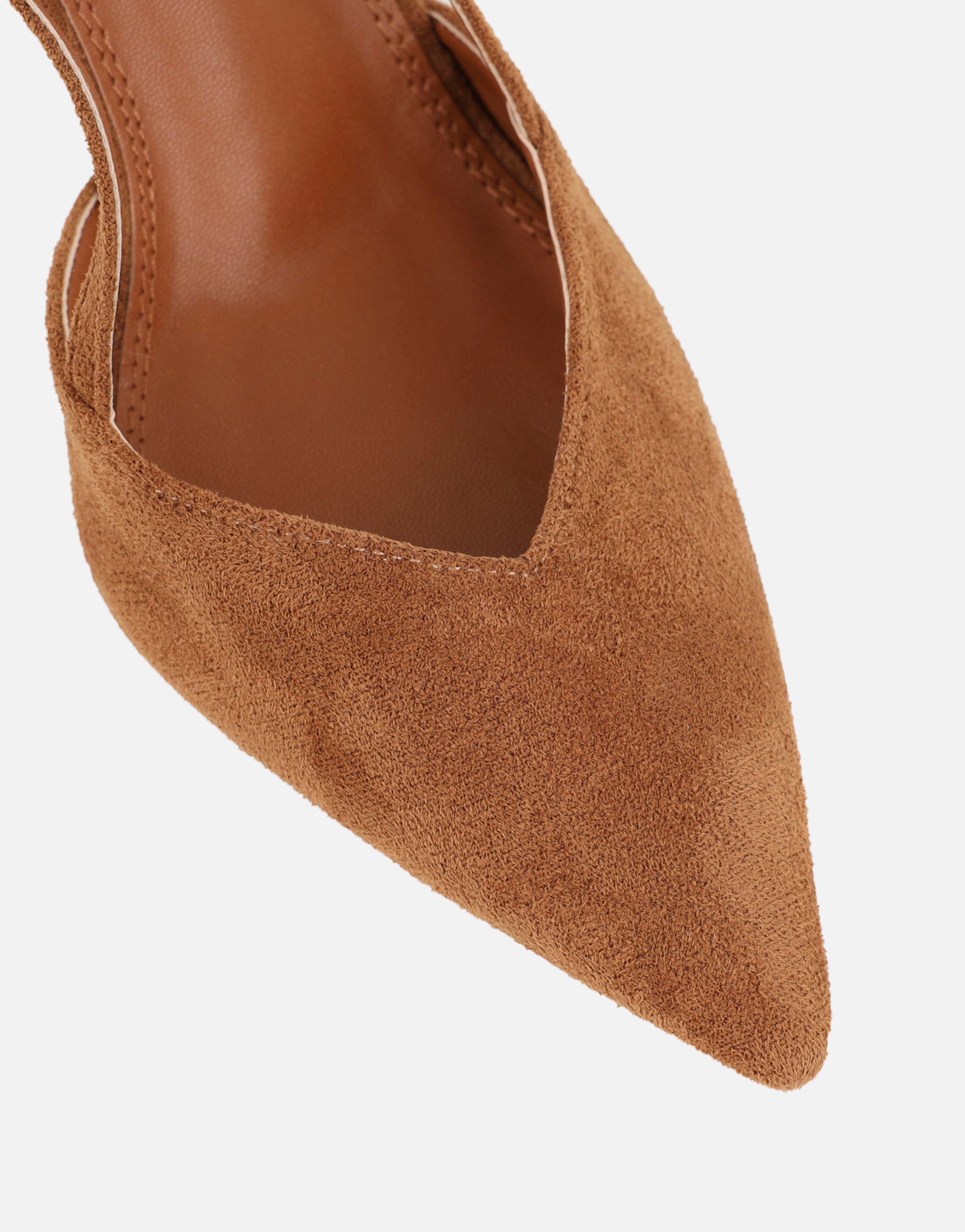 Kandy Brown Slingback Courts | SIMMI London