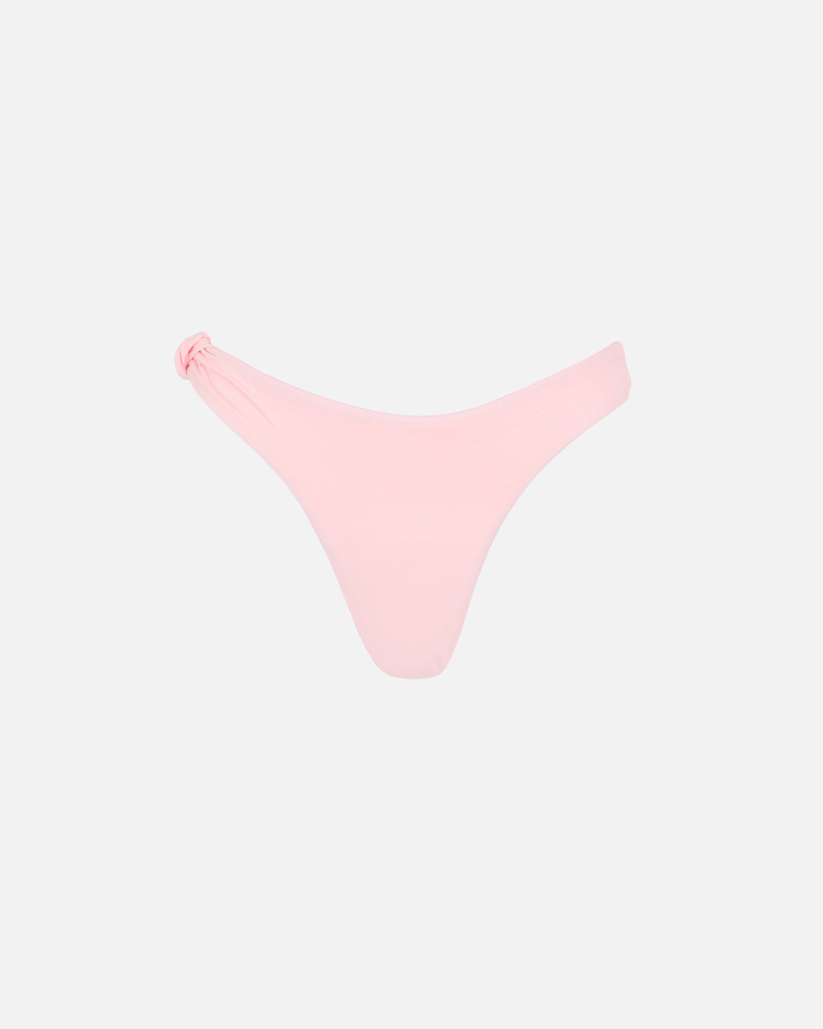 Luz Pink Knot Detail Bikini Bottoms | SIMMI London