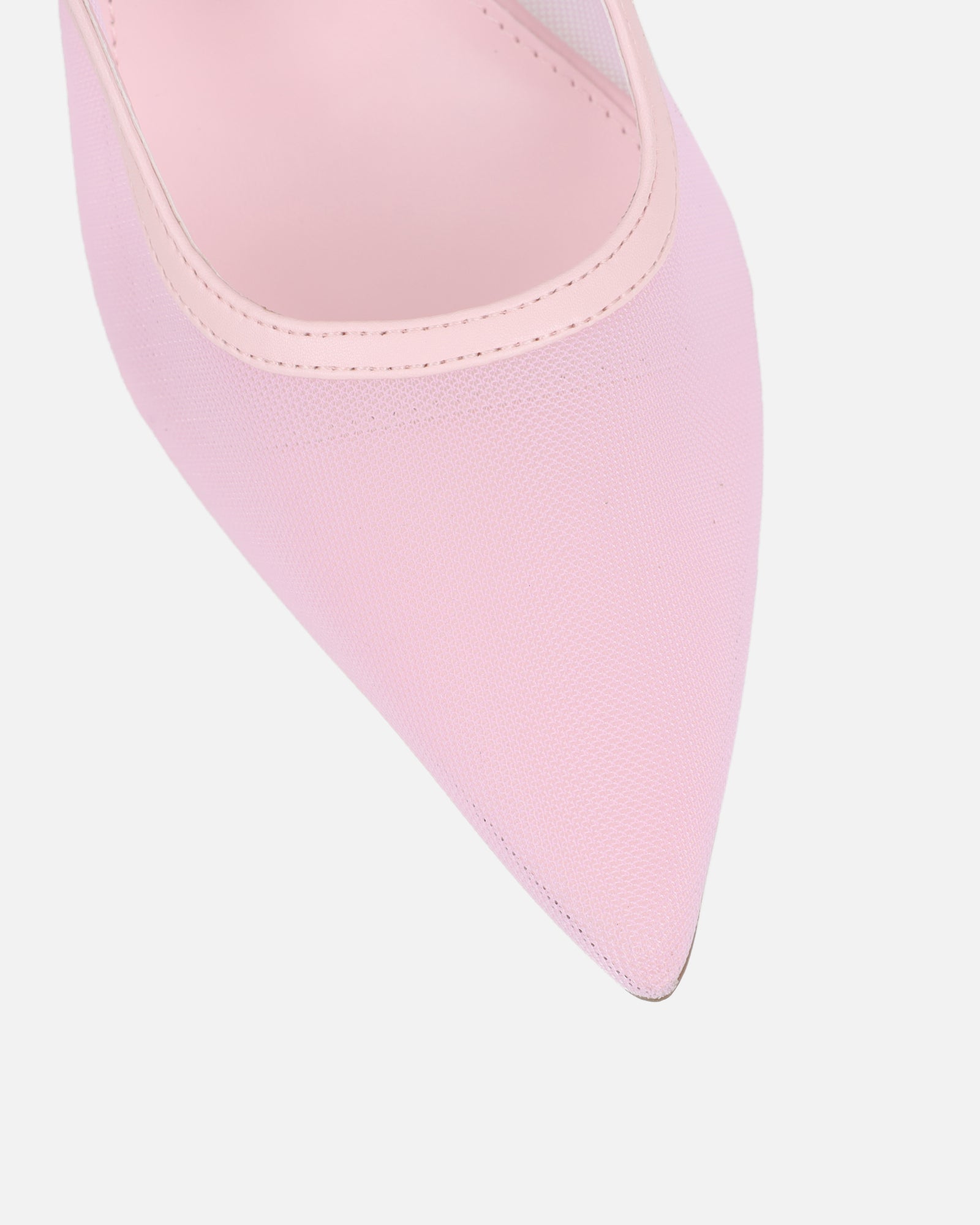 Morley Pink Mesh Slingback Courts | SIMMI London