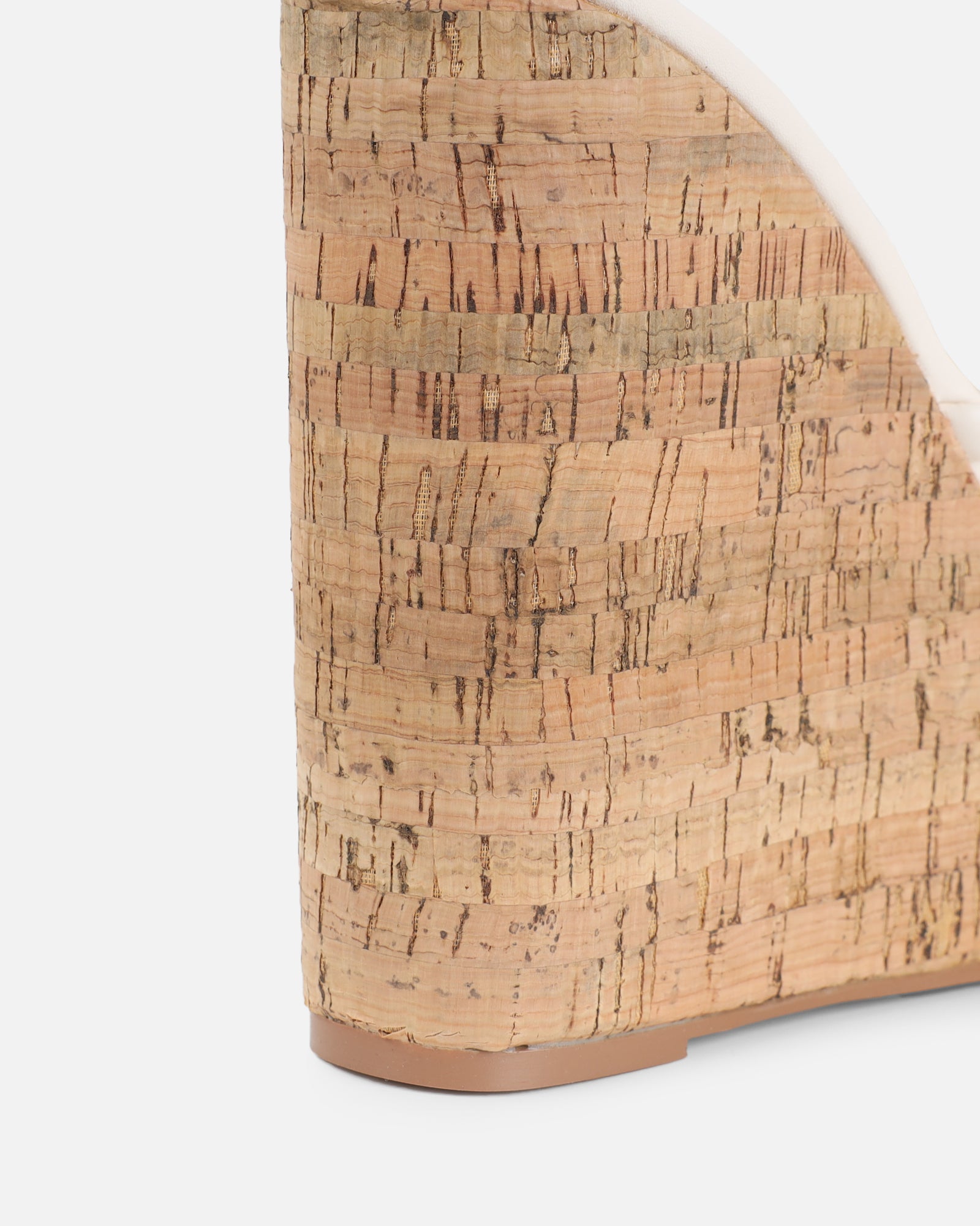 Manola White Wedge Heels | SIMMI London