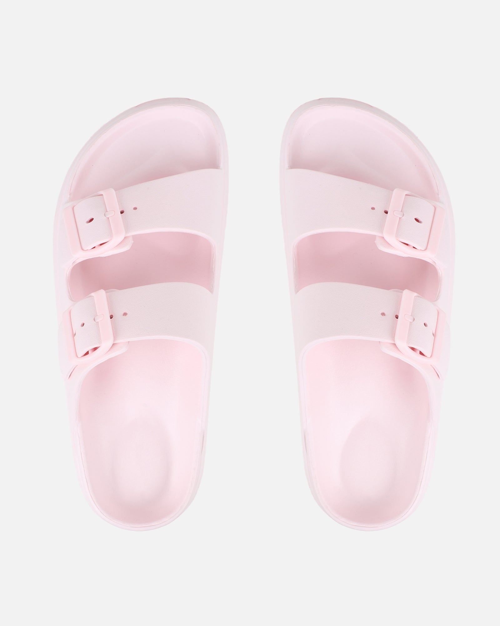Ness Pink EVA Slip on Footbed Slides | SIMMI London
