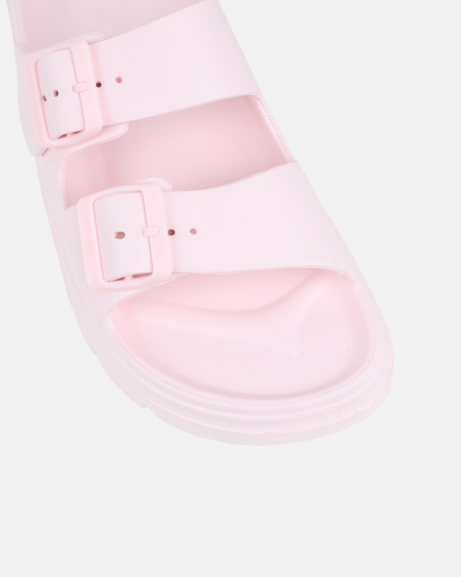 Ness Pink EVA Slip on Footbed Slides | SIMMI London