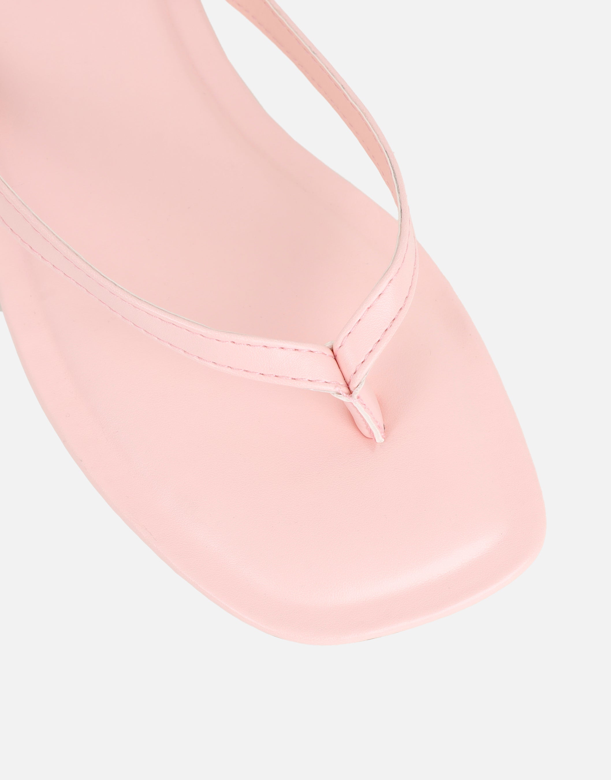 Kima Pink Flat Sandals | SIMMI London