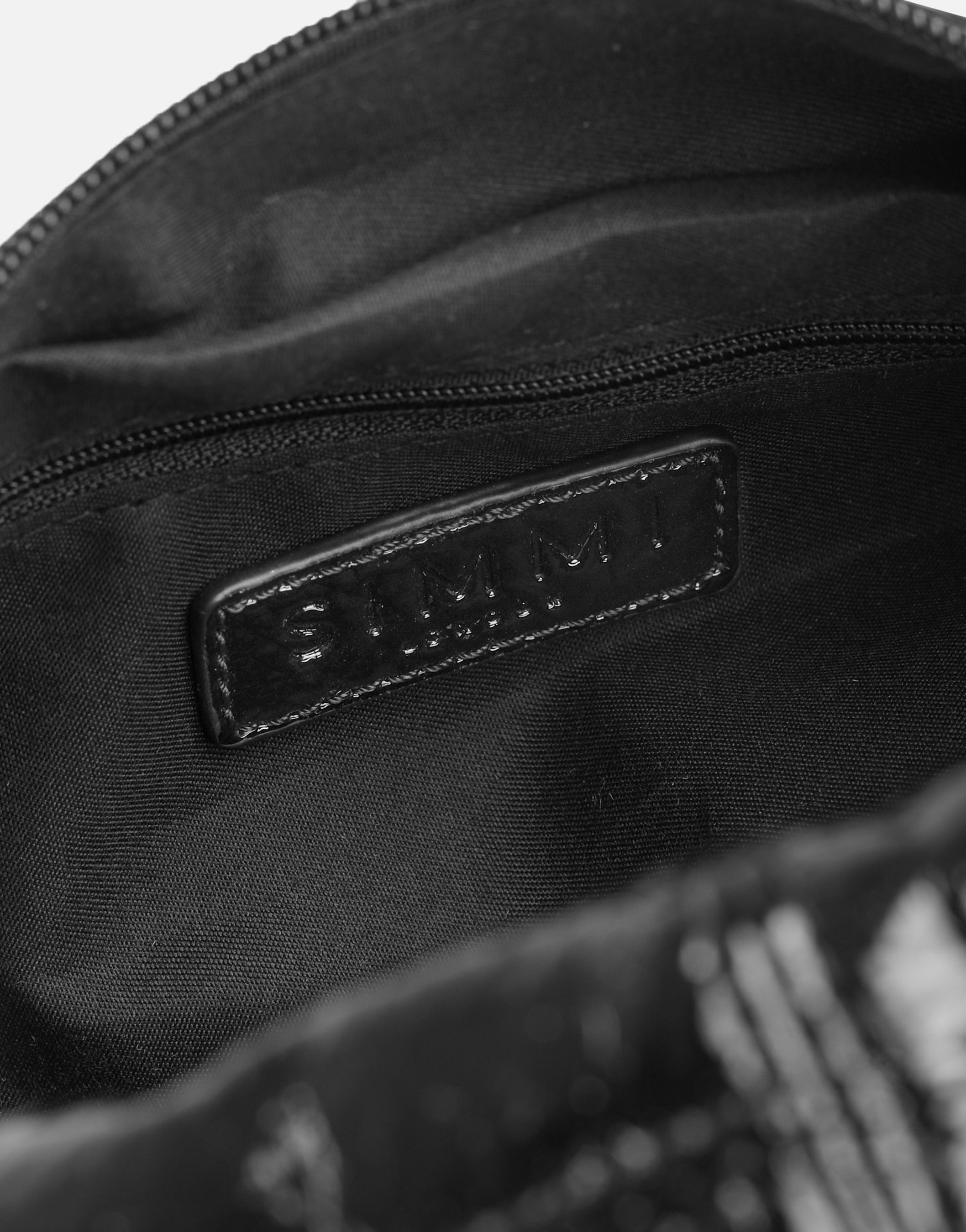 Portia Black Vintage Shoulder Bag | SIMMI London