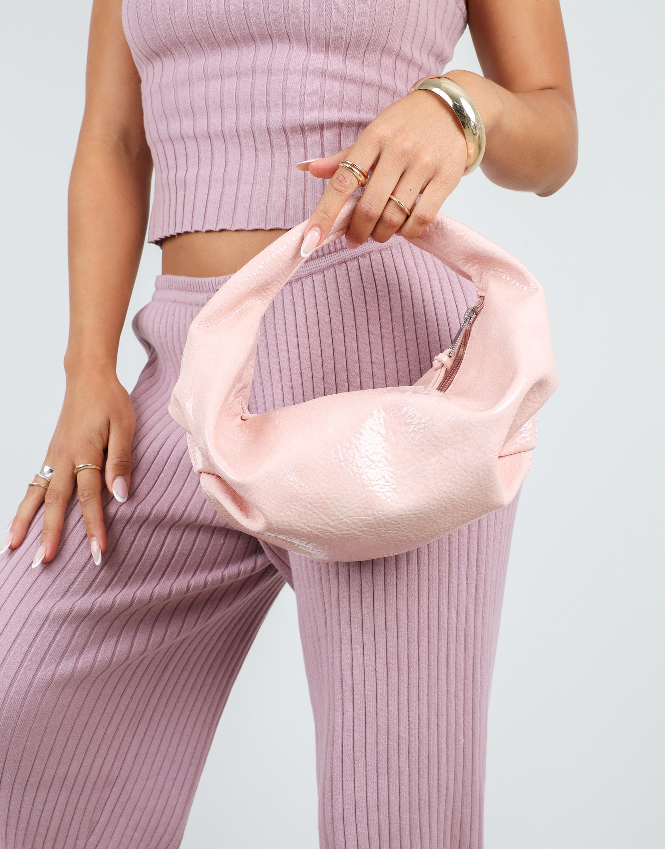 Portia Pink Vintage Shoulder Bag | SIMMI London