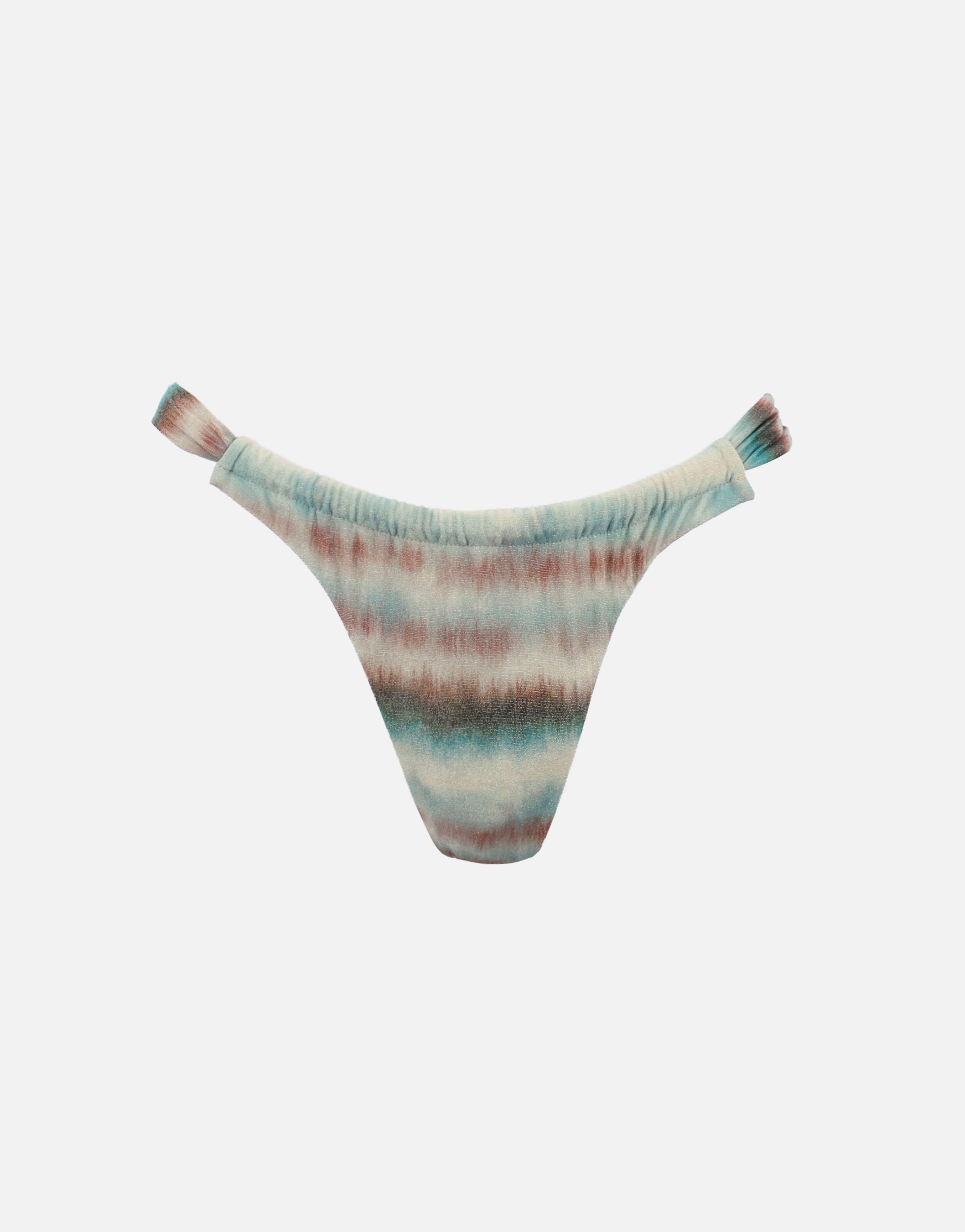 Lona Tie Dye Thick Strap Bikini Bottoms In Multi | SIMMI London