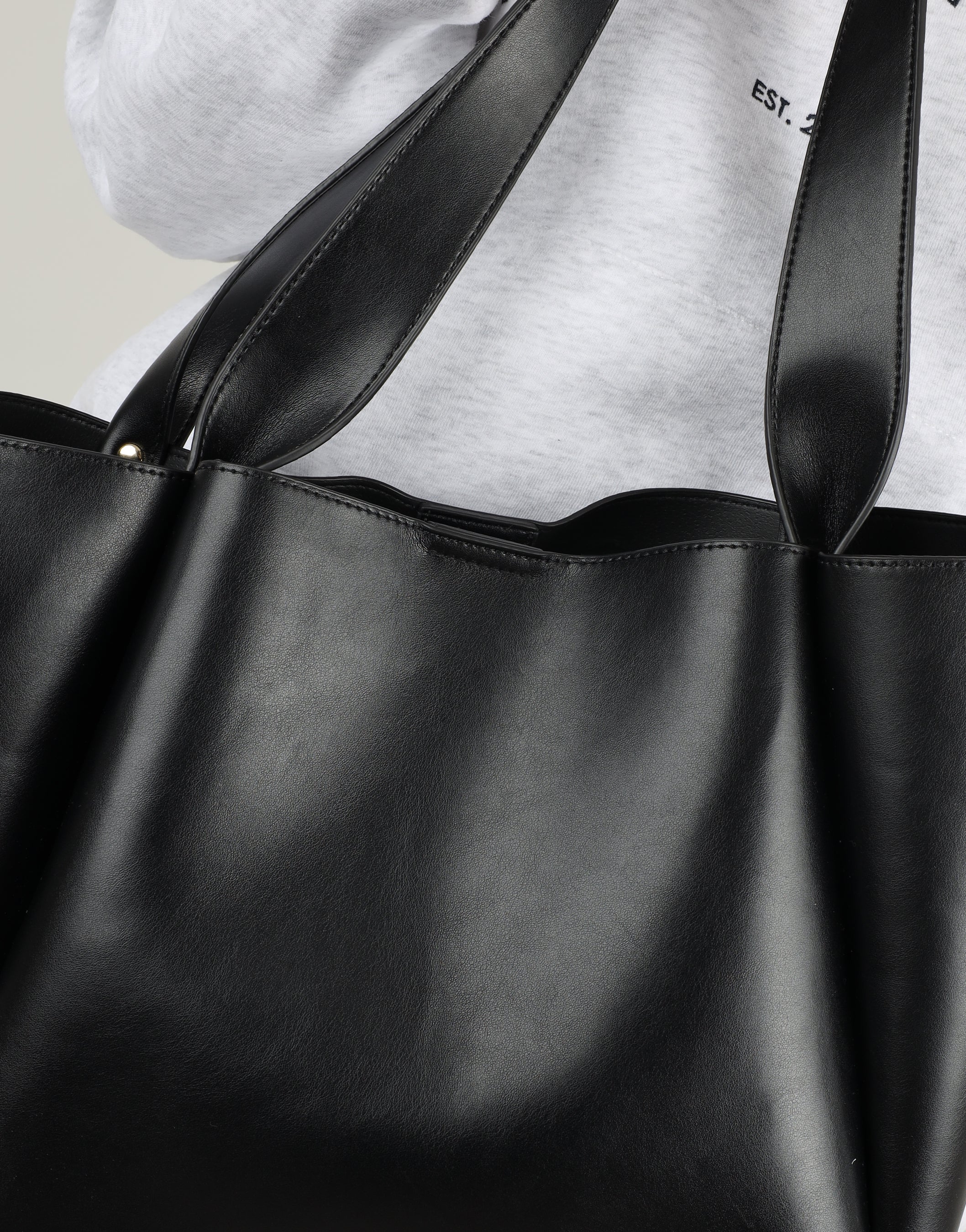 Sally Black Large Tote Bag | SIMMI London