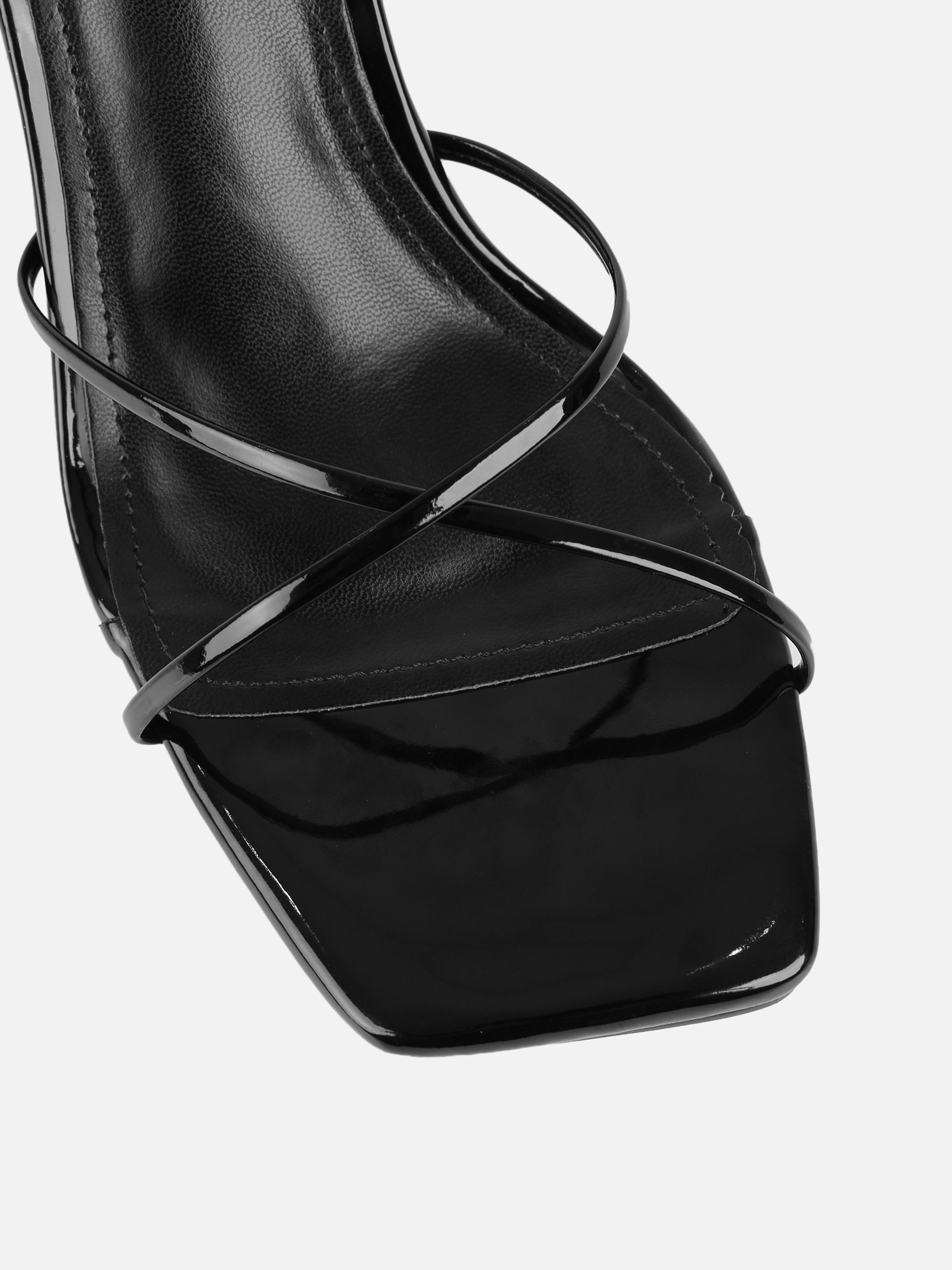 Sameel Black Patent Mules | SIMMI London