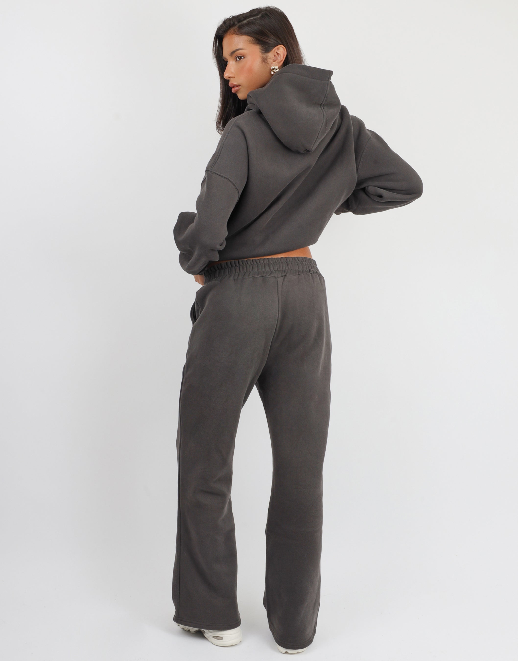Maeve Essentials Hoodie in Slate | SIMMI London