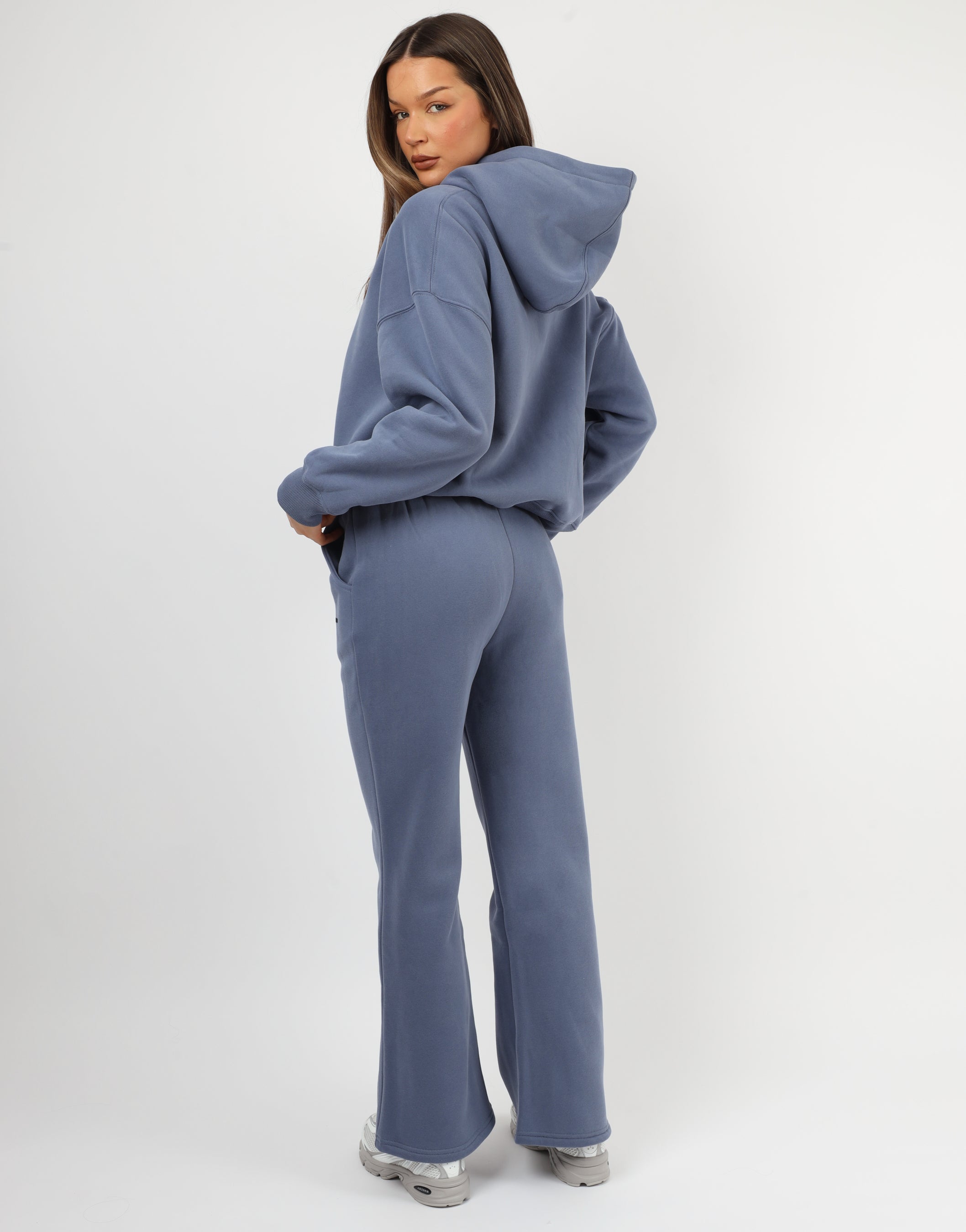 Maisy Simmi Studios Essentials Hoodie In Baby Blue | SIMMI London