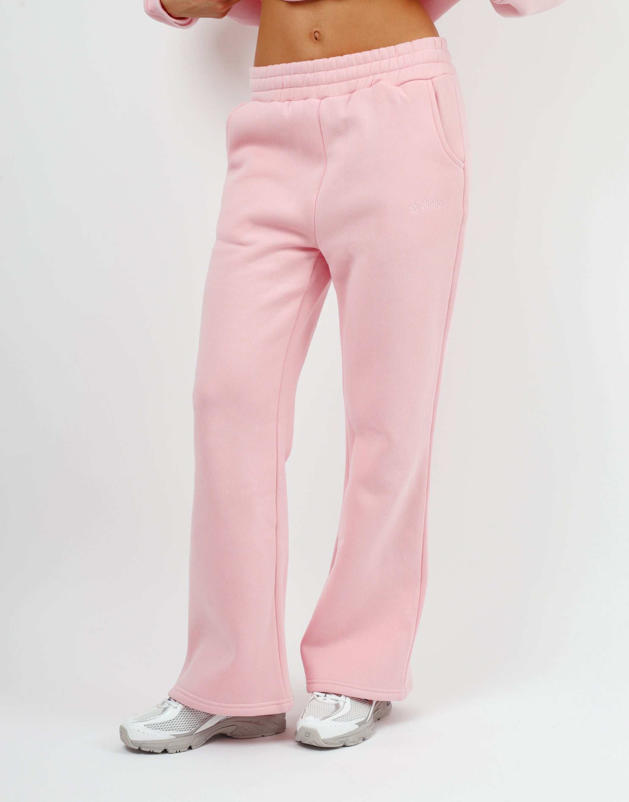 Myla Simmi Studios SL Sport Flared Joggers In Pink | SIMMI London
