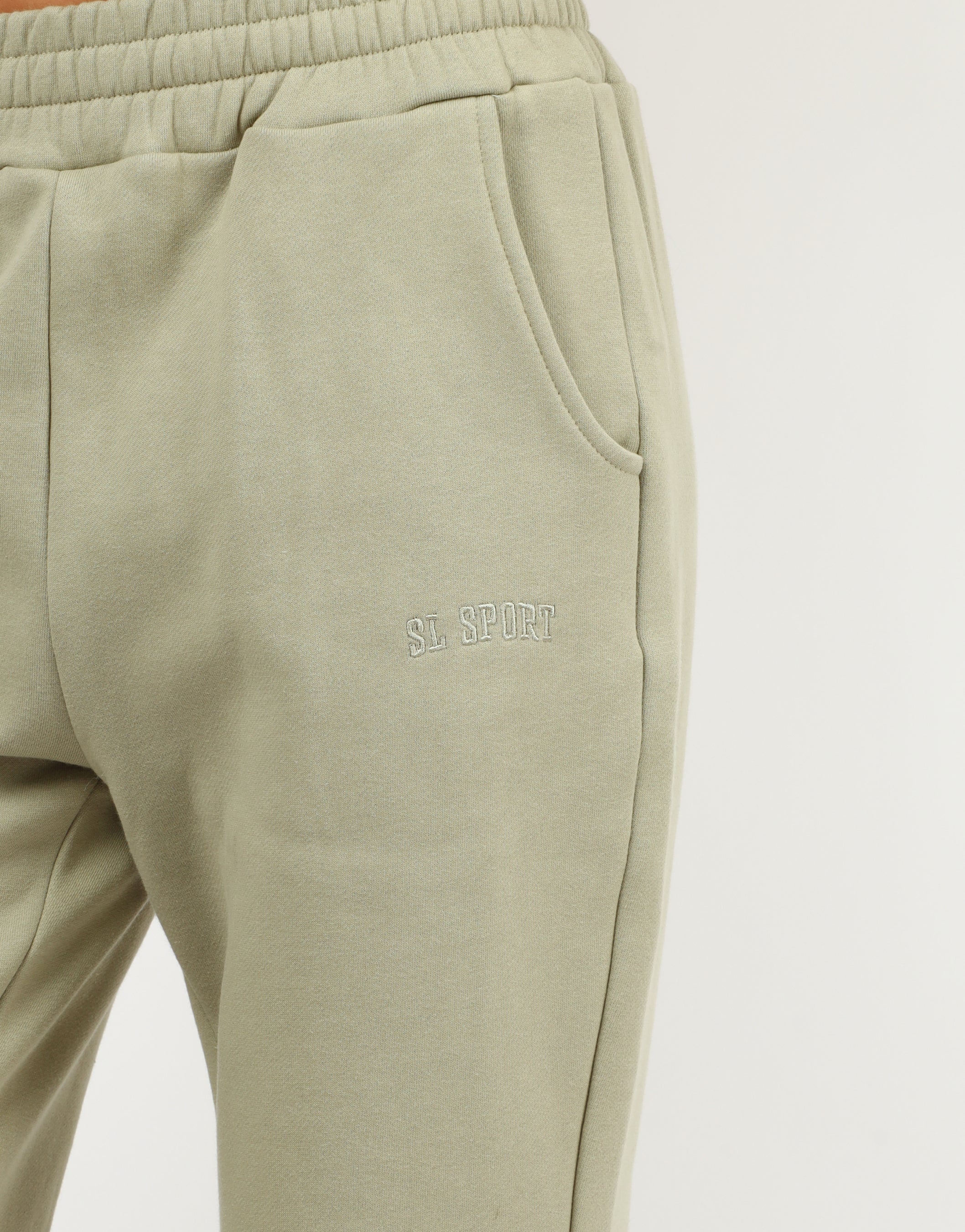 Myla Simmi Studios SL Sport Flared Joggers In Sage | SIMMI London