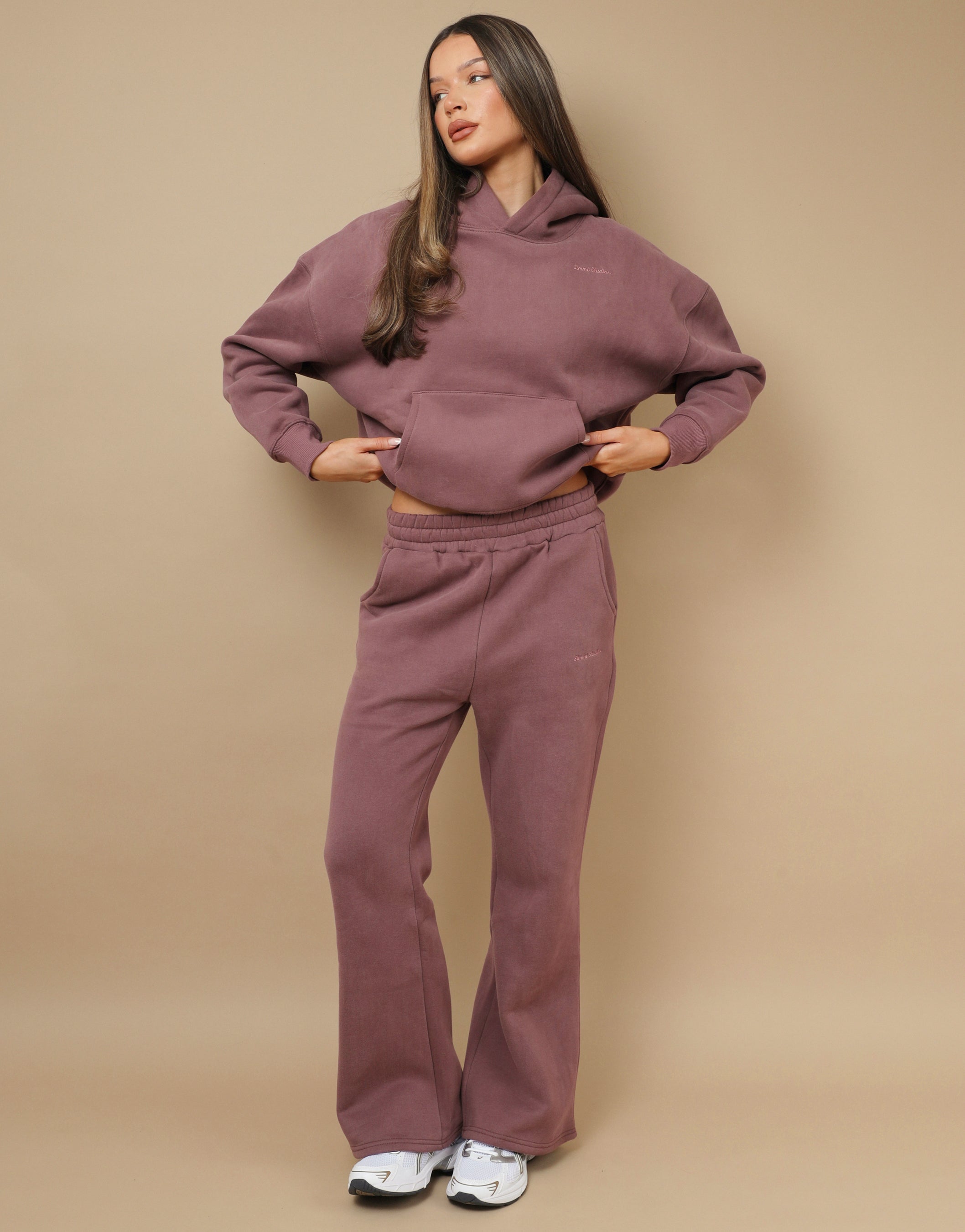 Ava Simmi Studios Hoodie in Mauve| SIMMI London