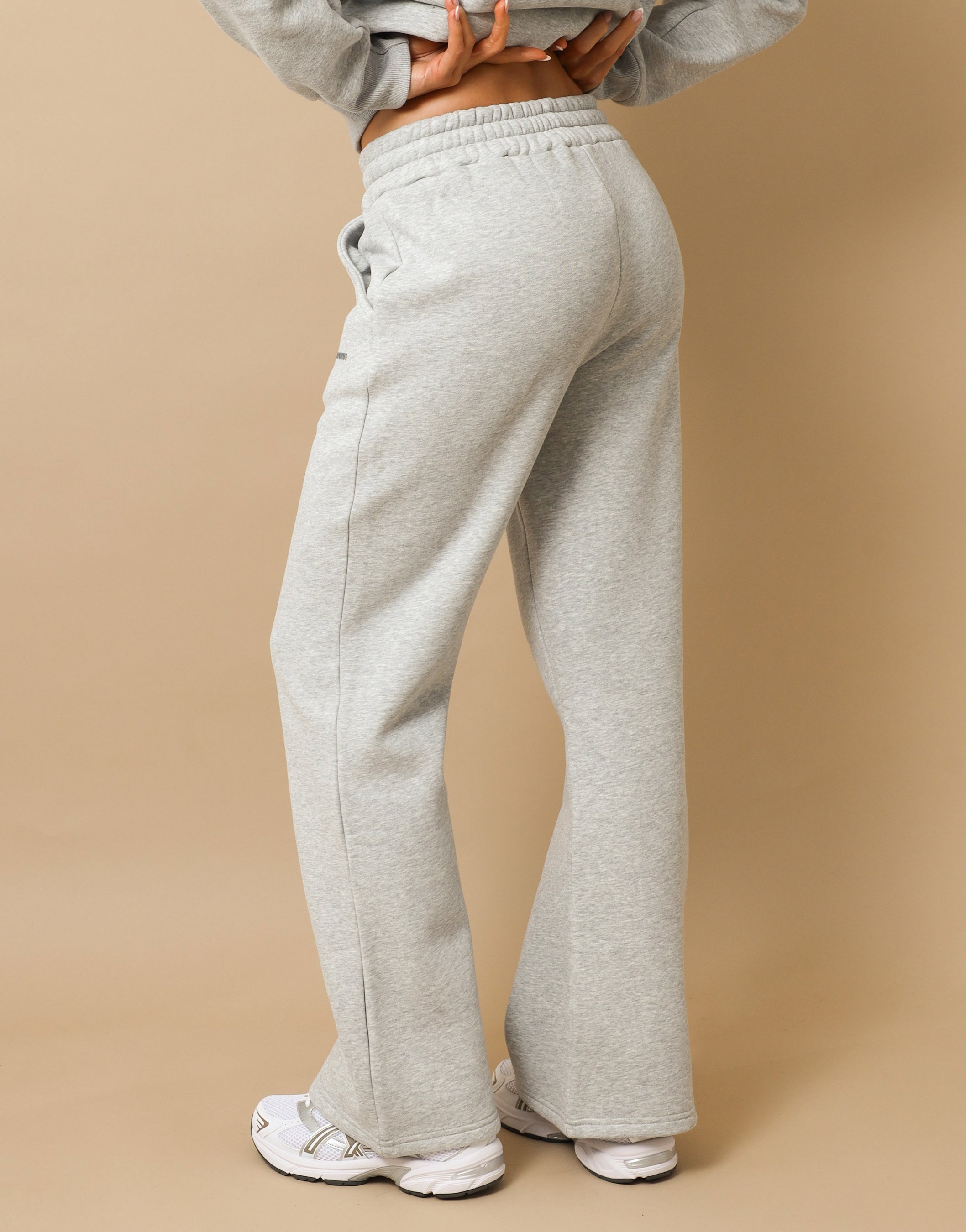 Colby essentials joggers in grey marl | SIMMI London