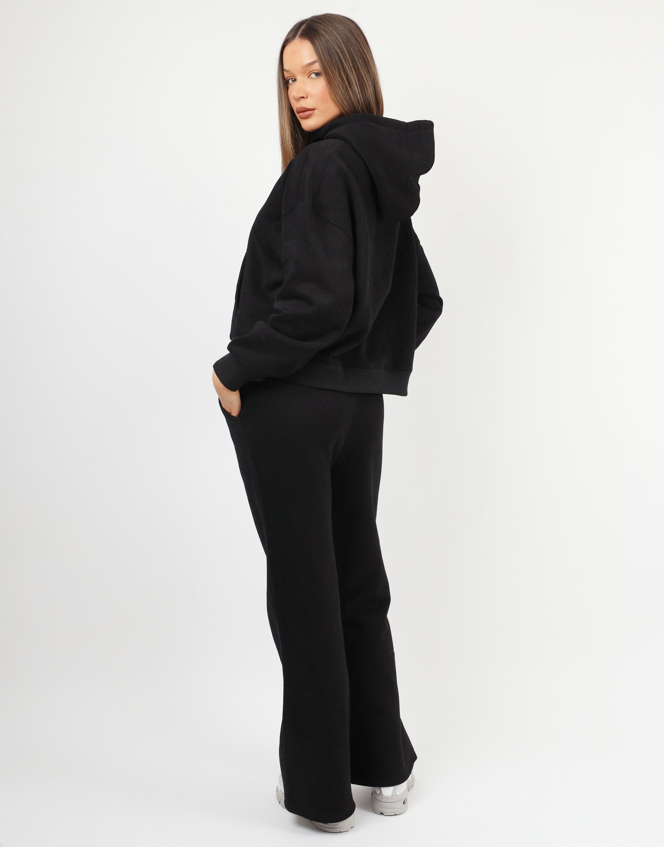 Maeve hoody in black | SIMMI London