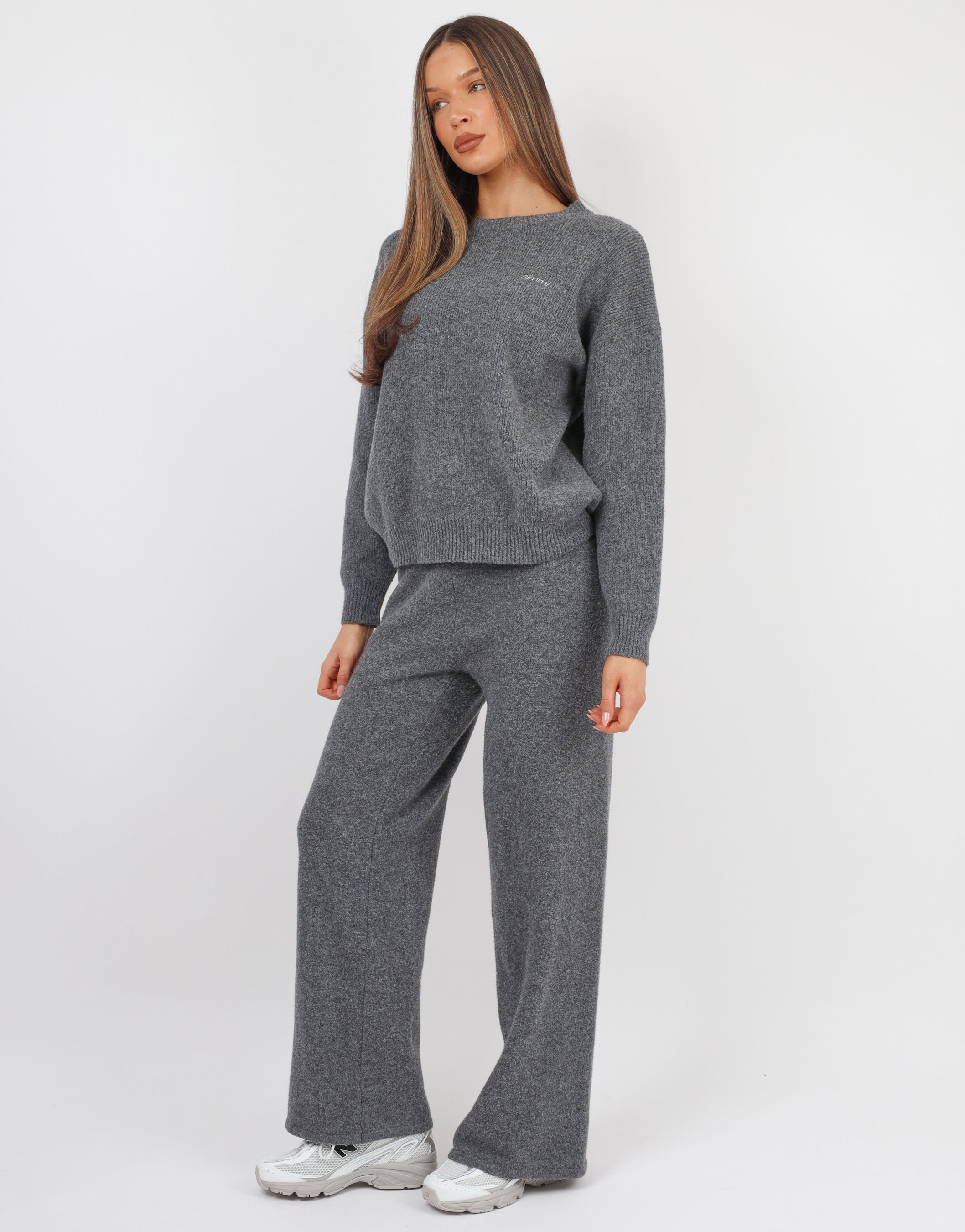 Simmi Studios Crew Neck In Dark Grey | SIMMI London