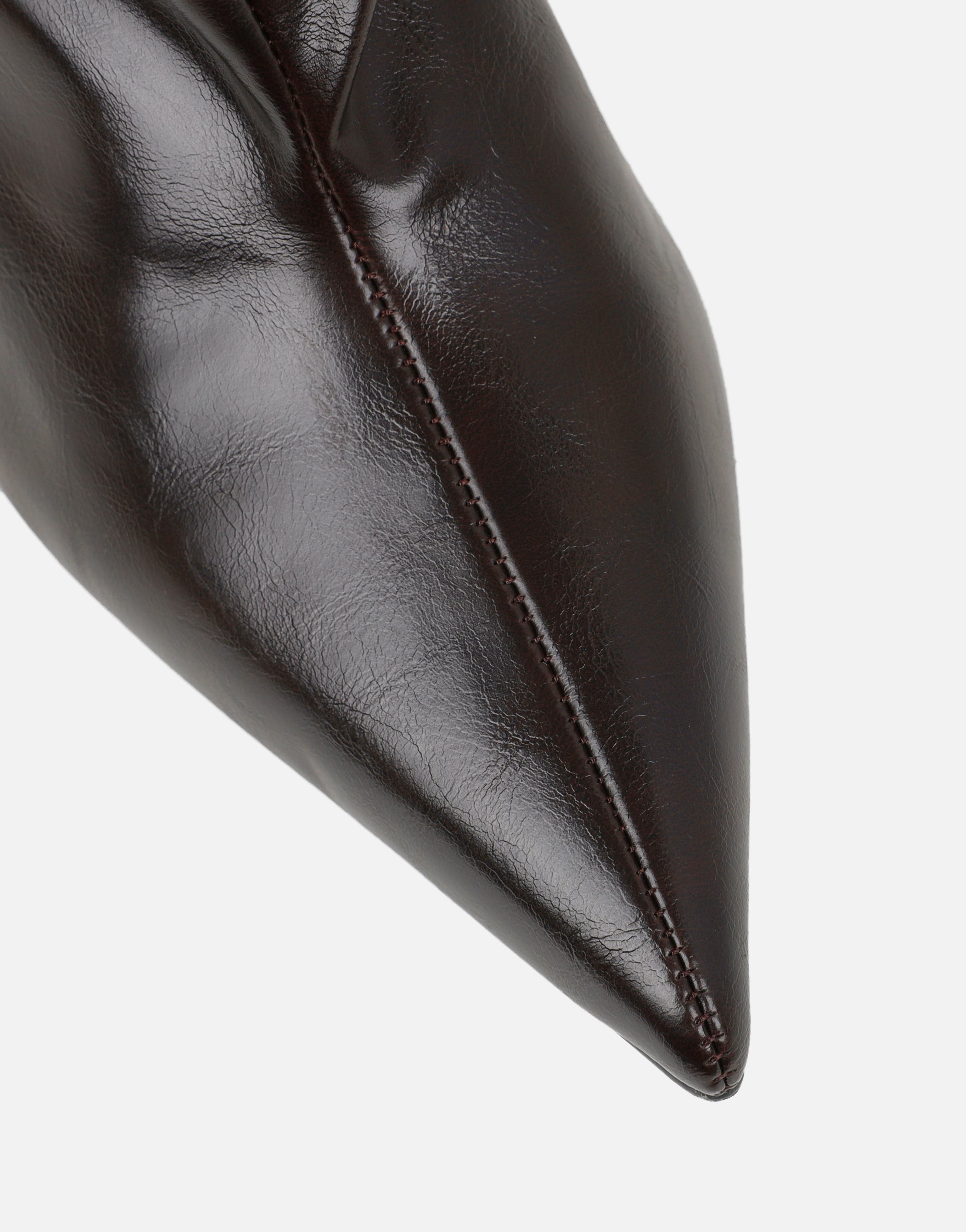 Mikel Brown Ruched Boots | SIMMI London