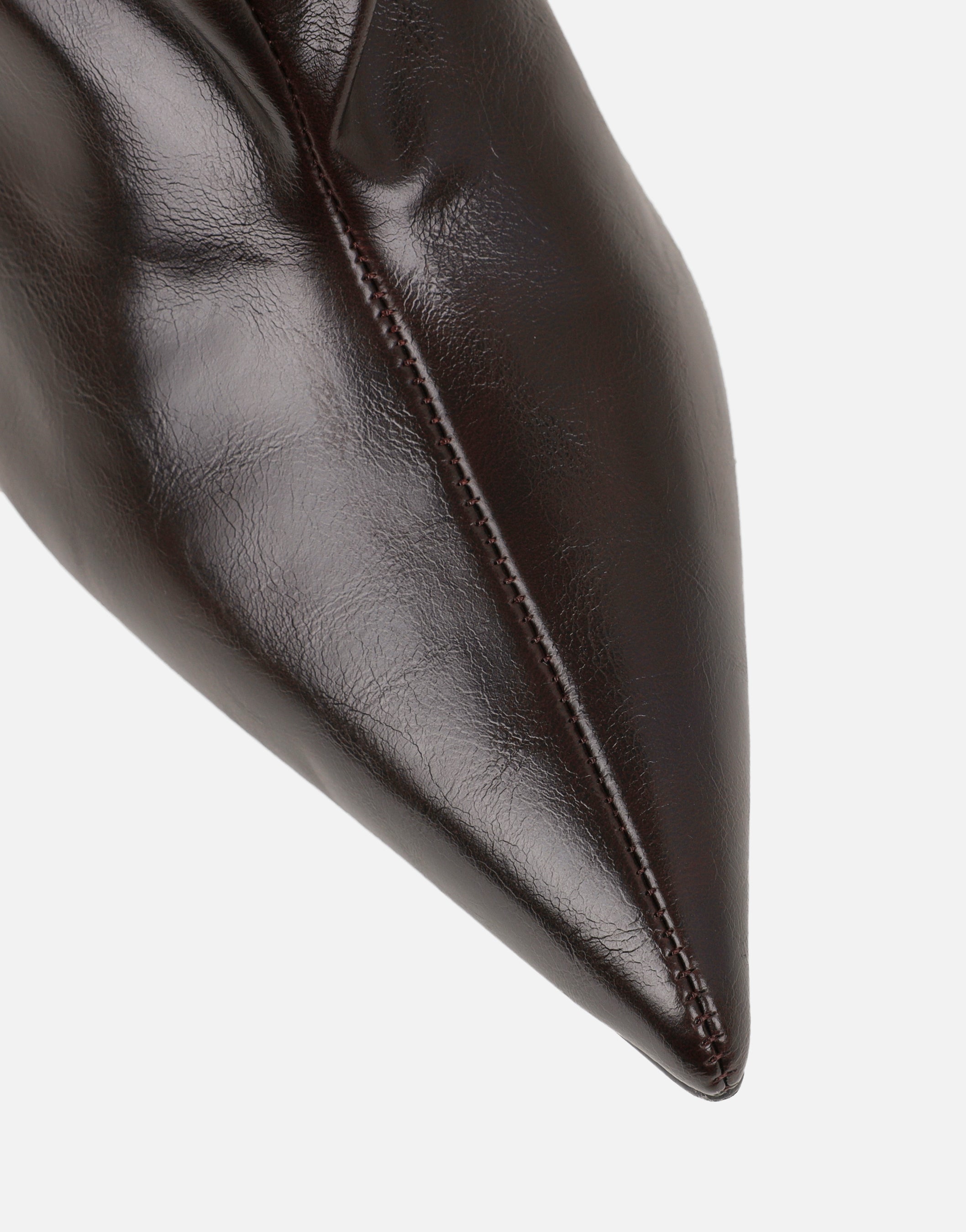Mikel Brown Ruched Boots | SIMMI London