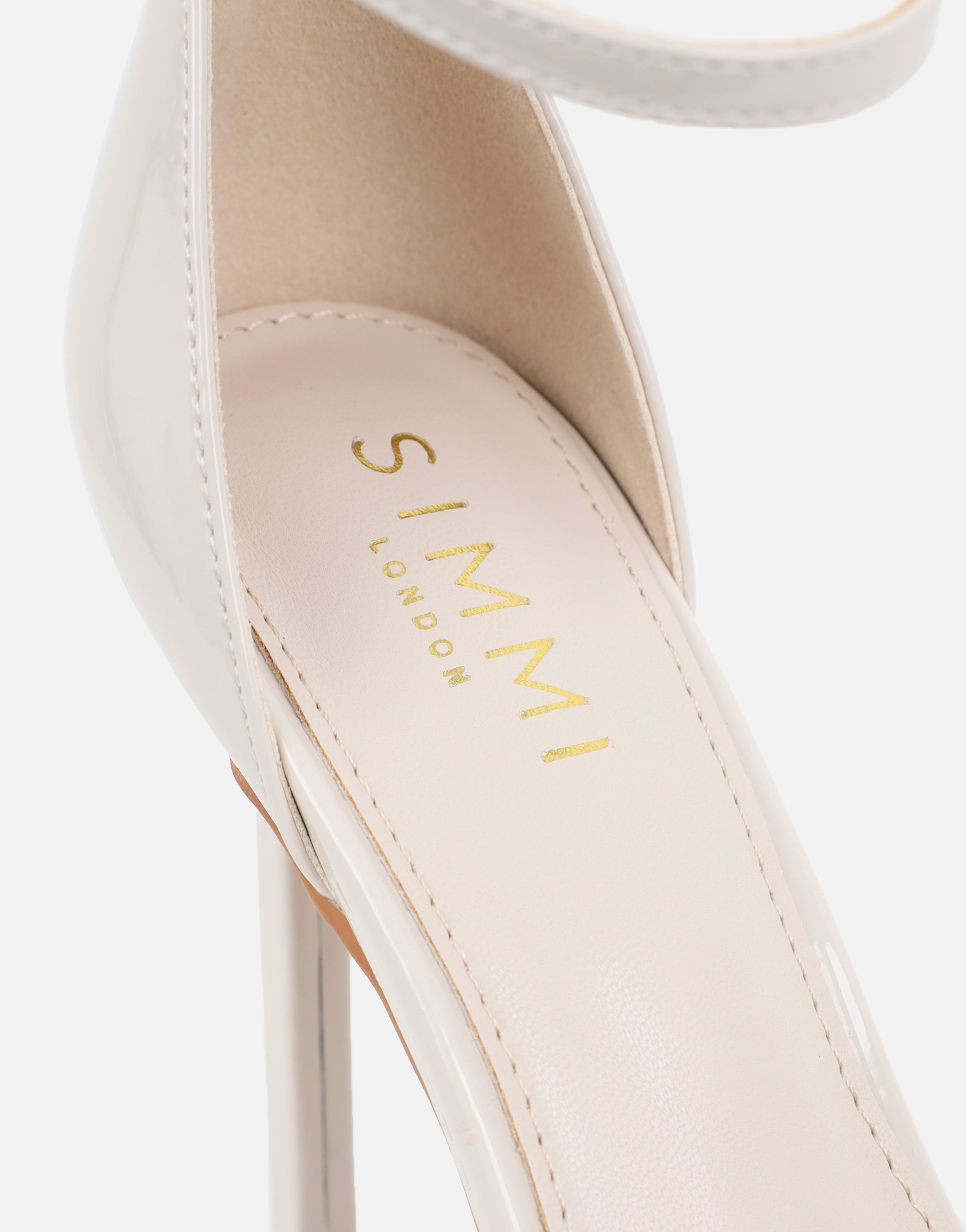 Erika Stone Patent Court Shoes | SIMMI London