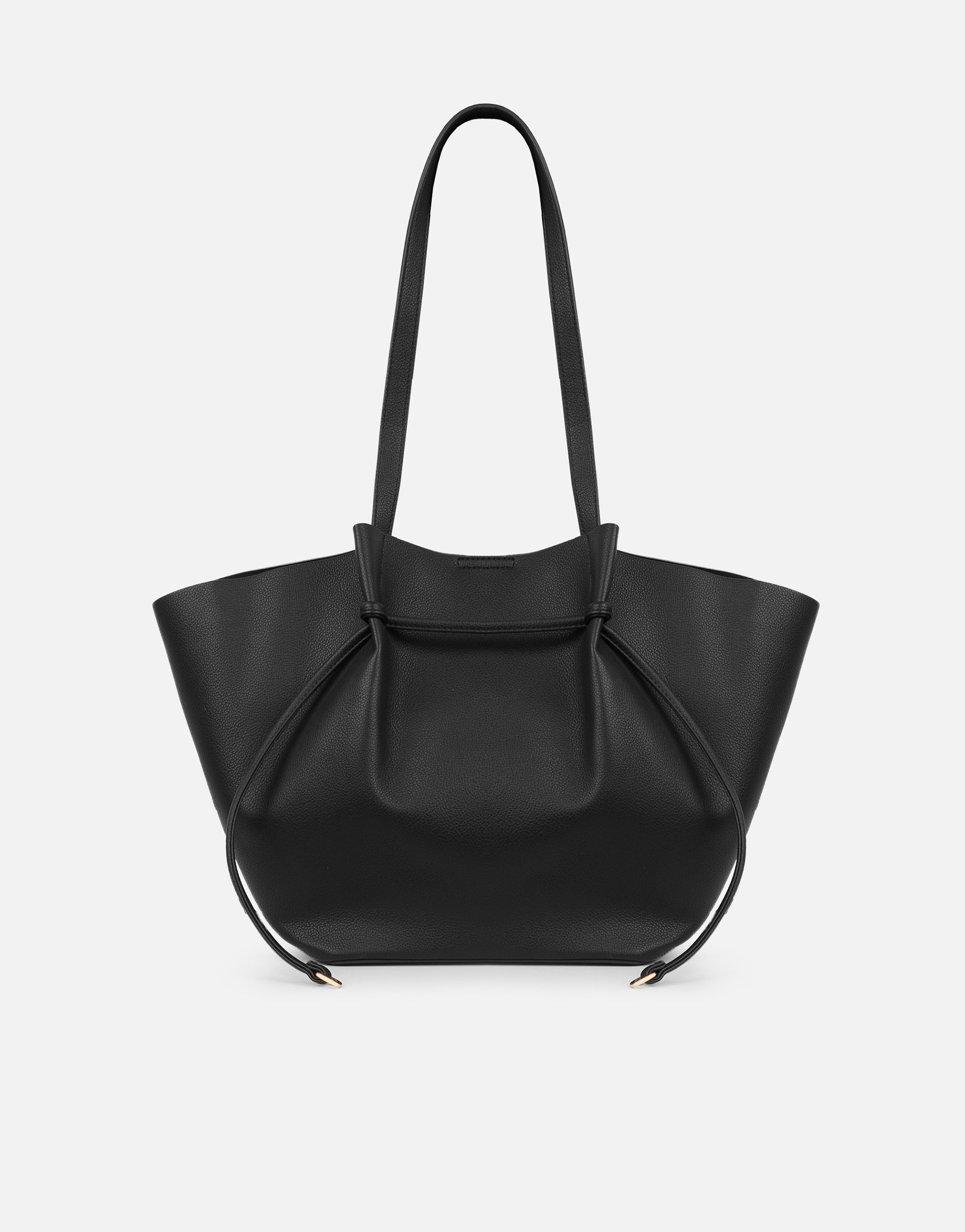 Sorayae Black PU Handbag | SIMMI London