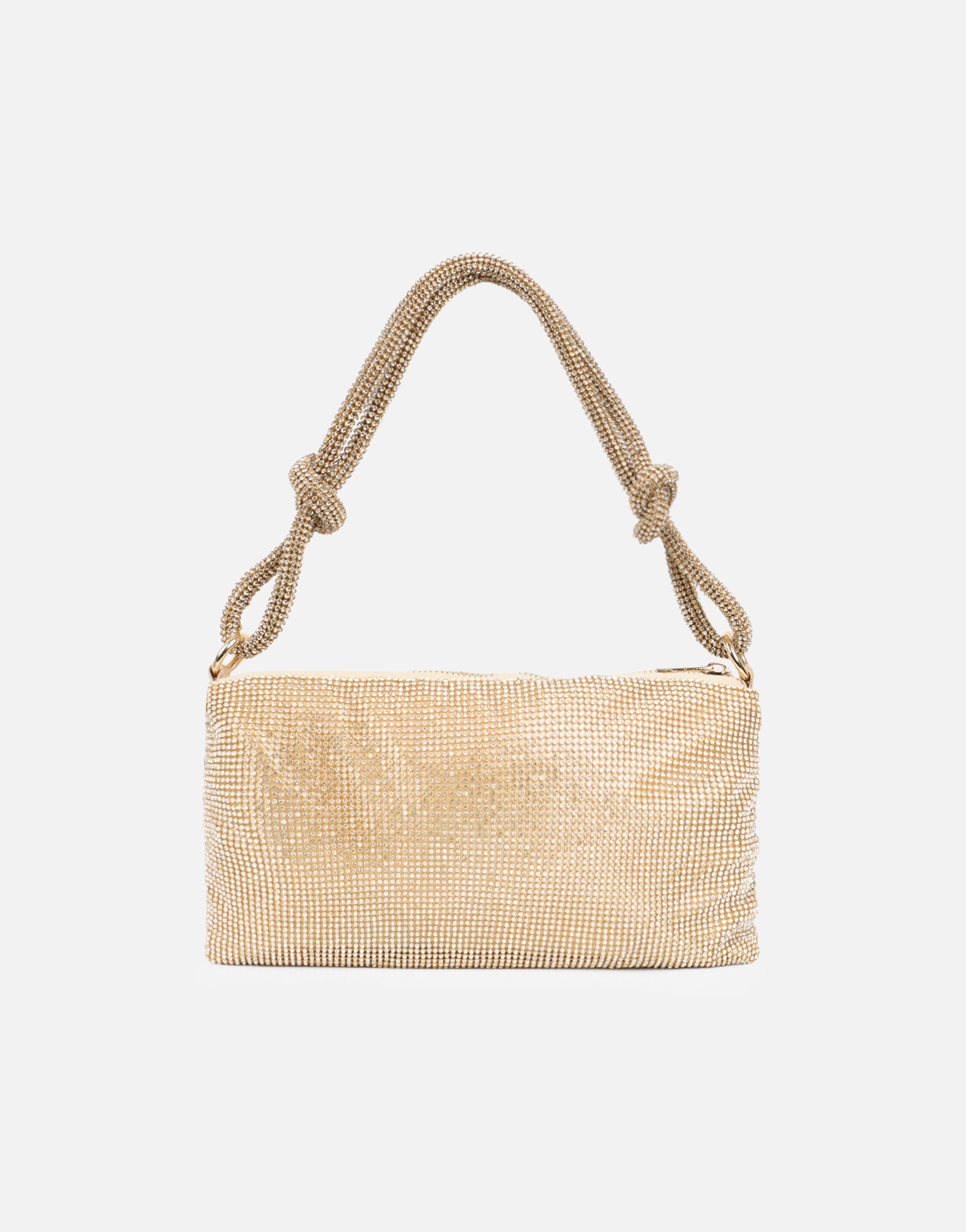 Talia Gold Diamante Shoulder Bag | SIMMI London