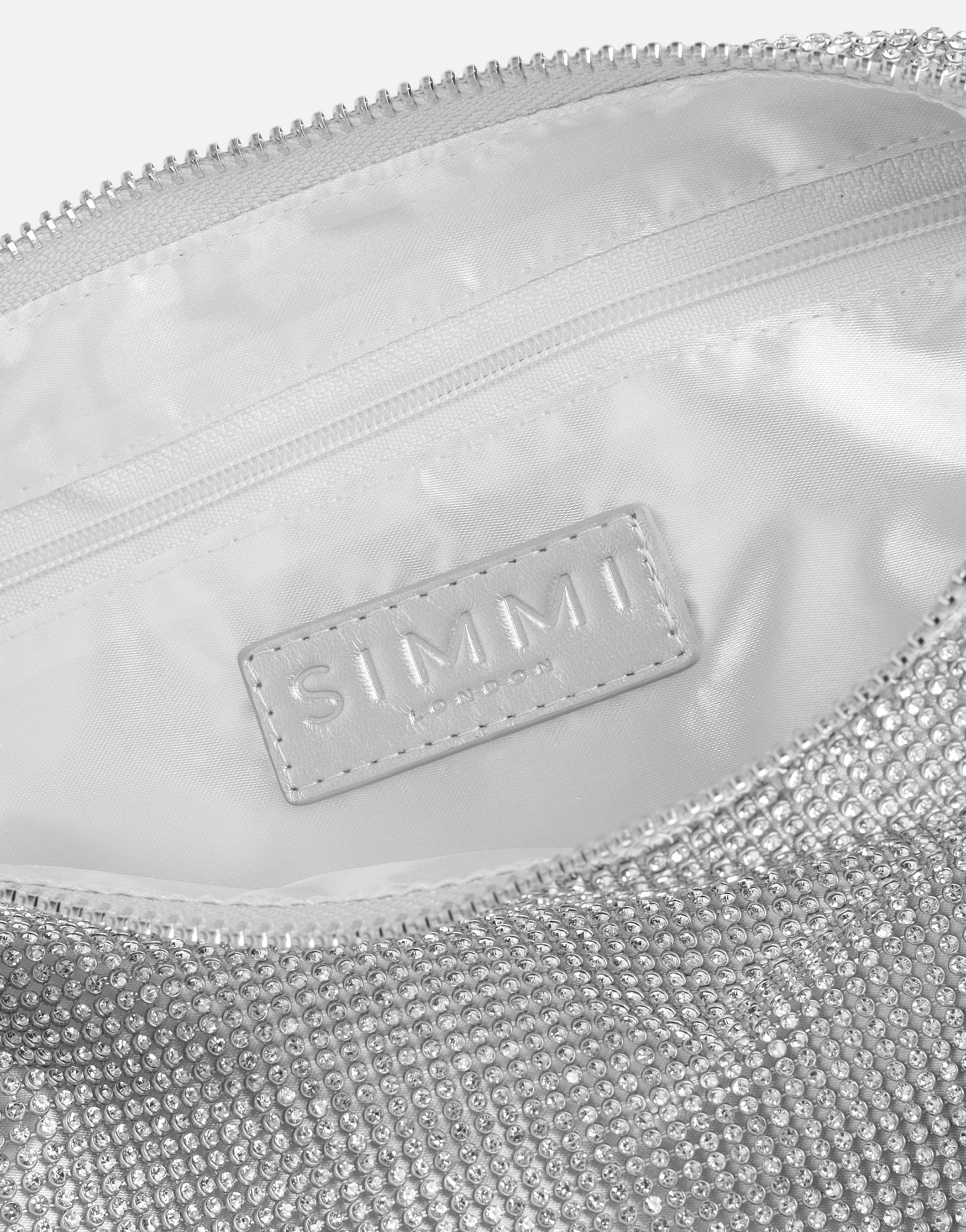 Tamaris UMHÄNGE LILO - Sac bandoulière - silver/gris métallisé Tamaris UMHÄNGE LILO - Sac bandoulière - silver/gris métallisé