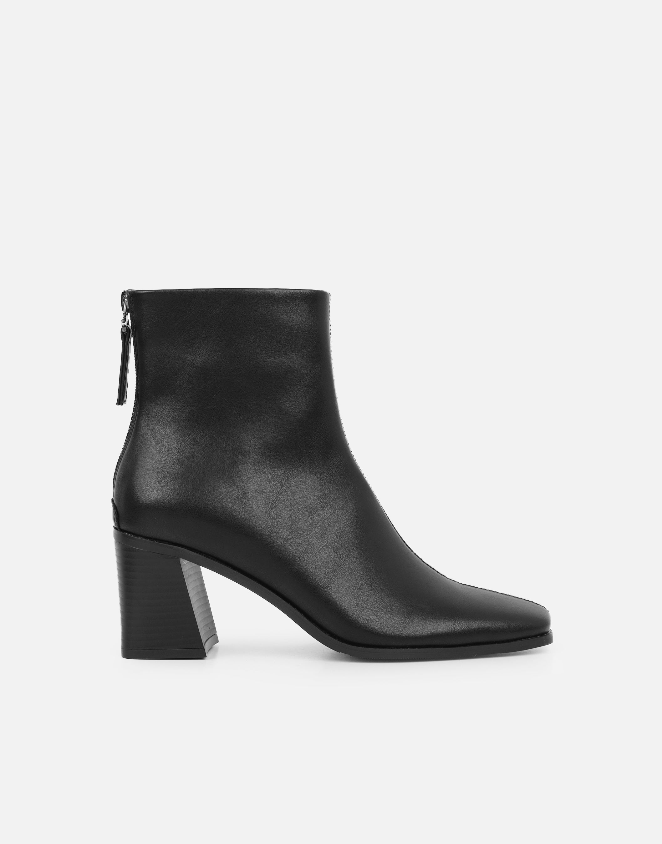 Thistle Black Heeled Boots | SIMMI London
