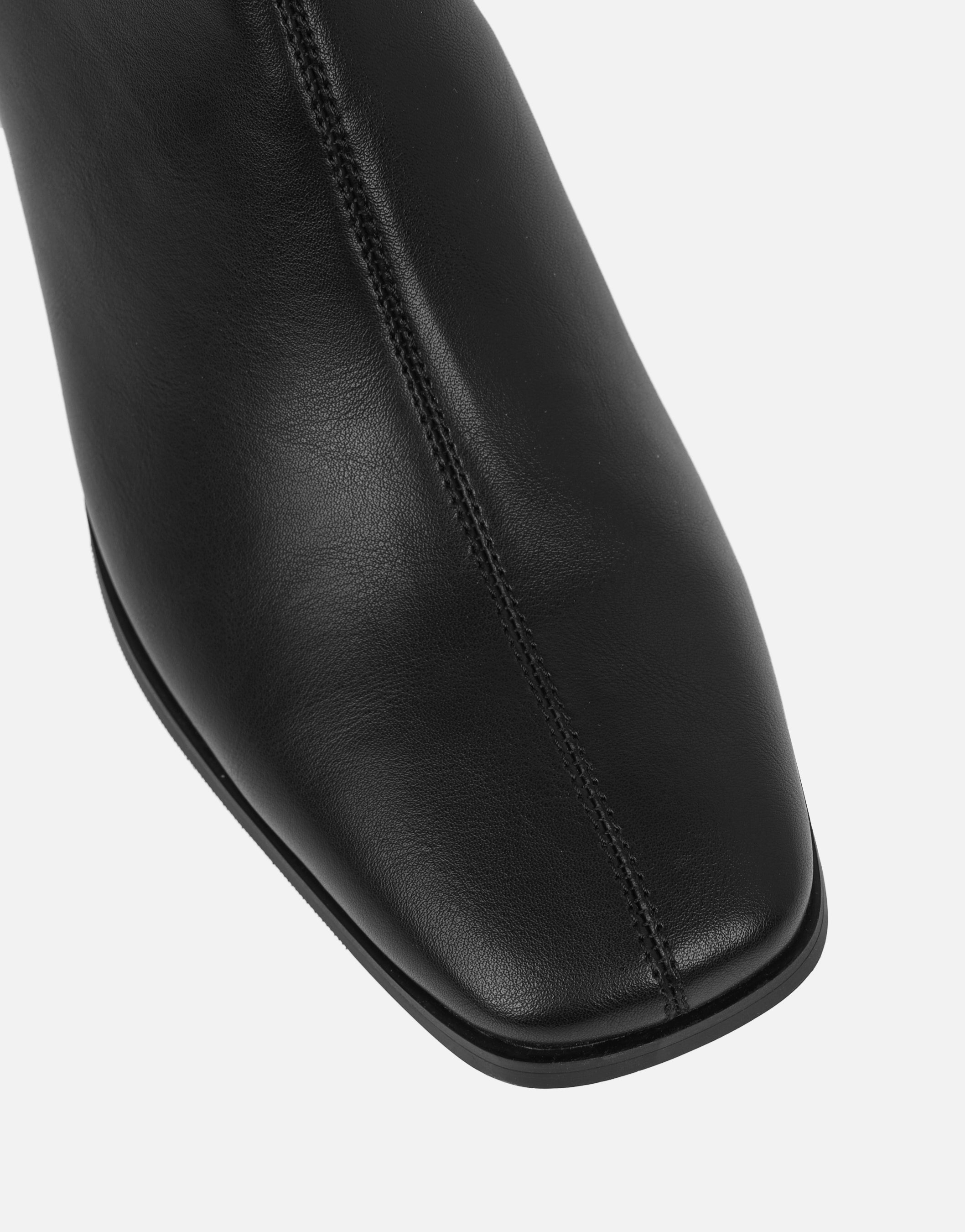 Thistle Black Heeled Boots | SIMMI London