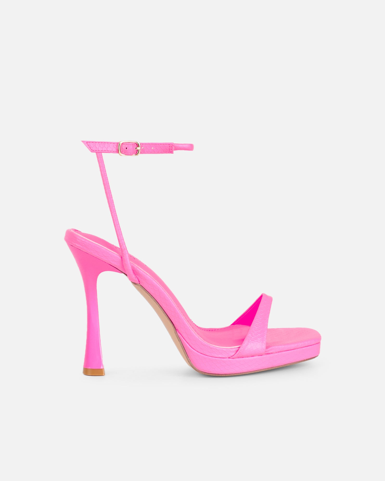 Toff Pink Mini Platform Heeled Sandals | SIMMI London