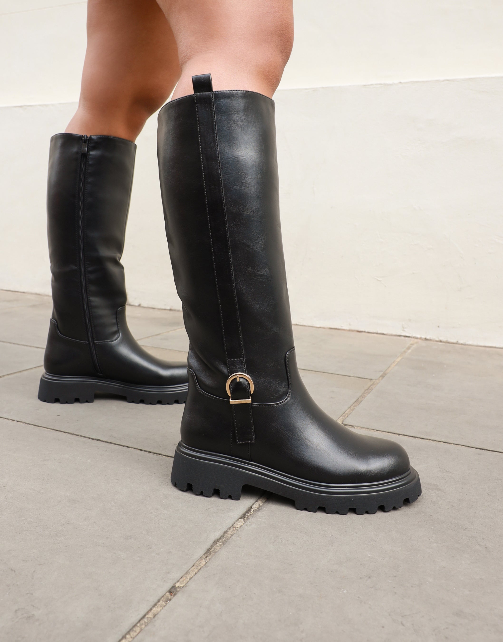 Valea Black High Boots | SIMMI London