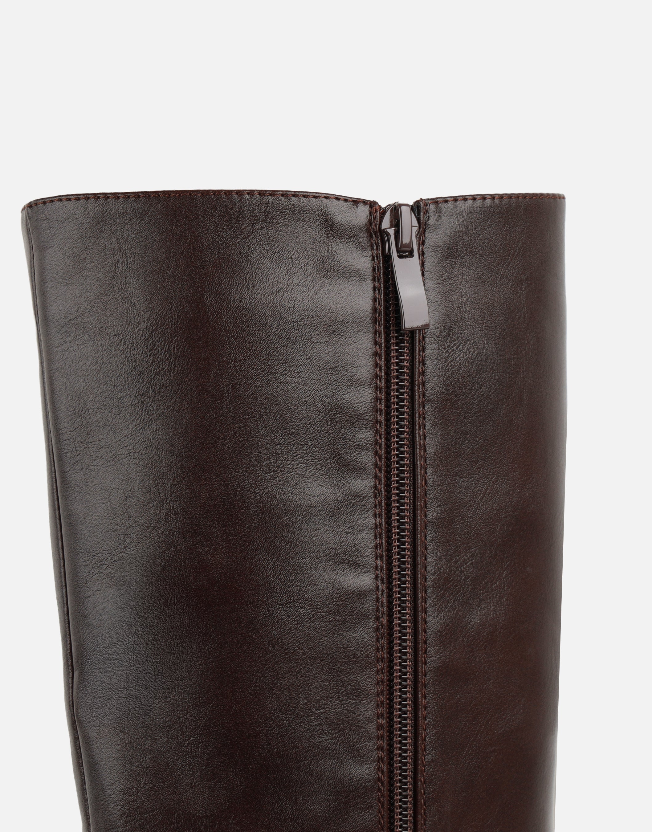 Valea Brown High Boots| SIMMI London