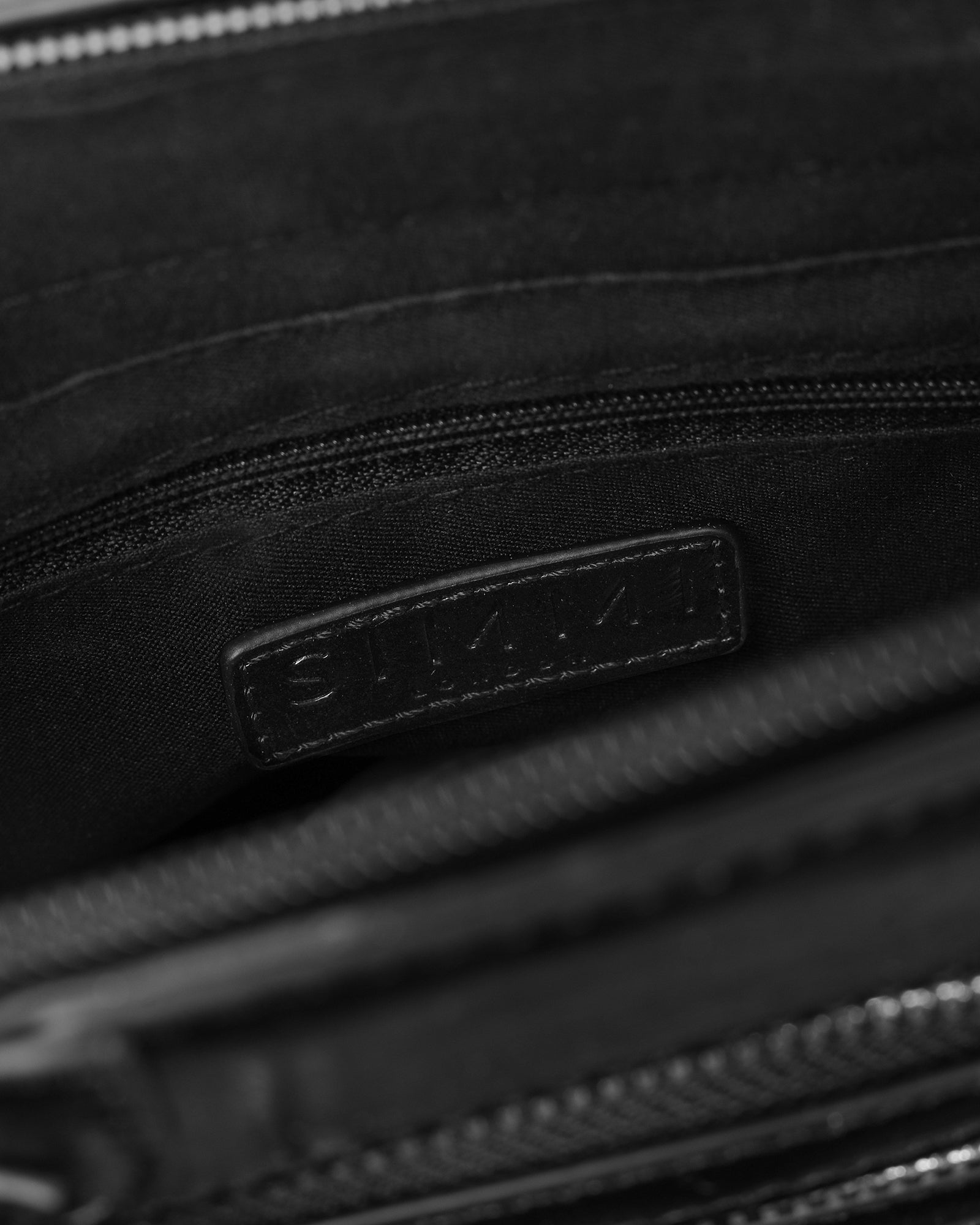 Adina Black Stud Detail Handbag | SIMMI London