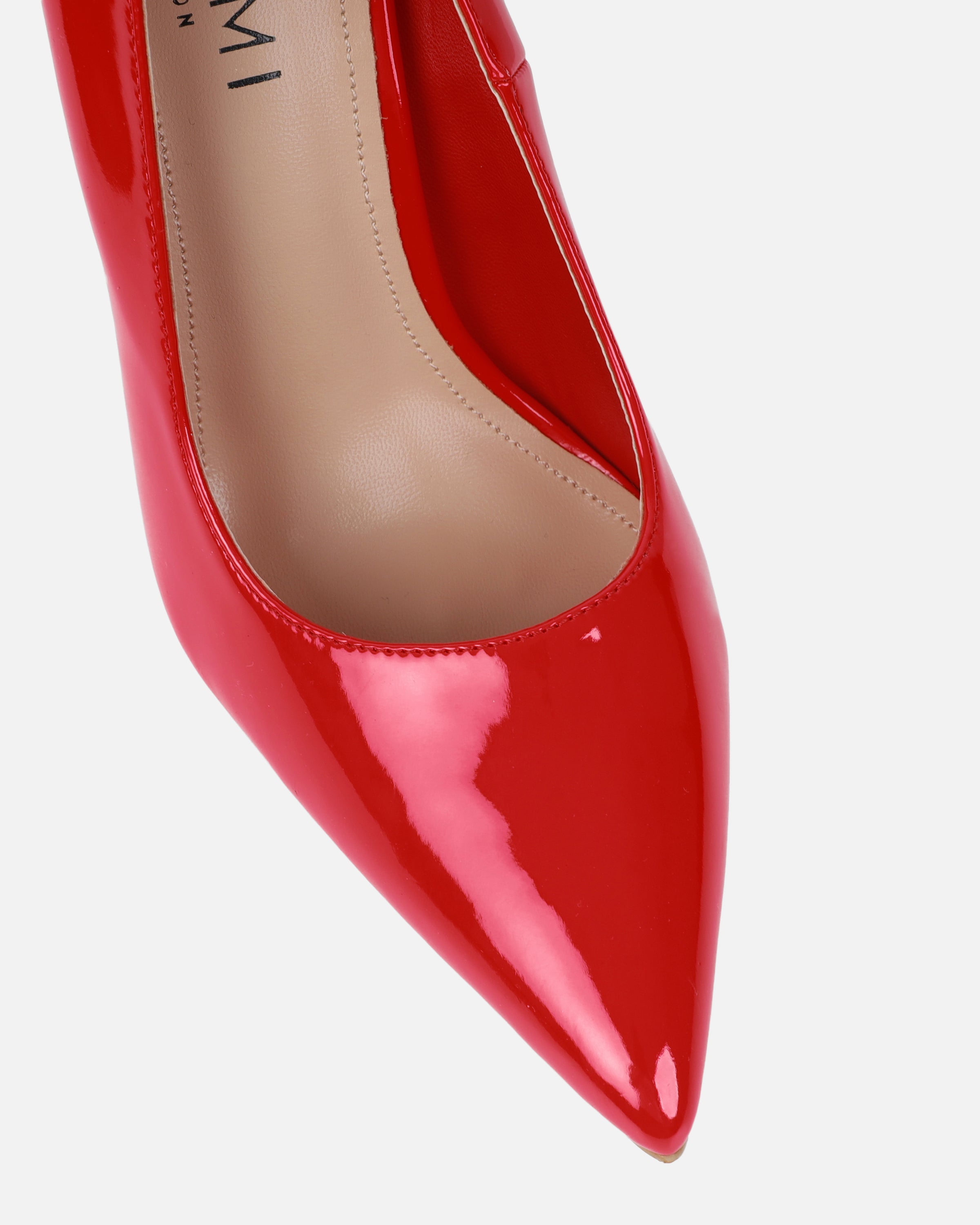 Agathia red patent stiletto court shoes | SIMMI London