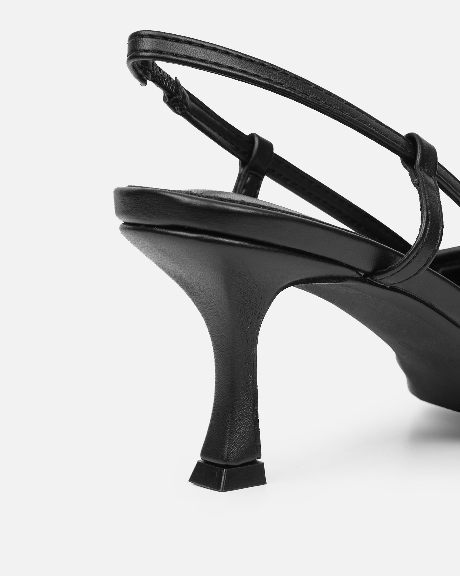 Alias Black Patent Low Heel Court Shoes | SIMMI London
