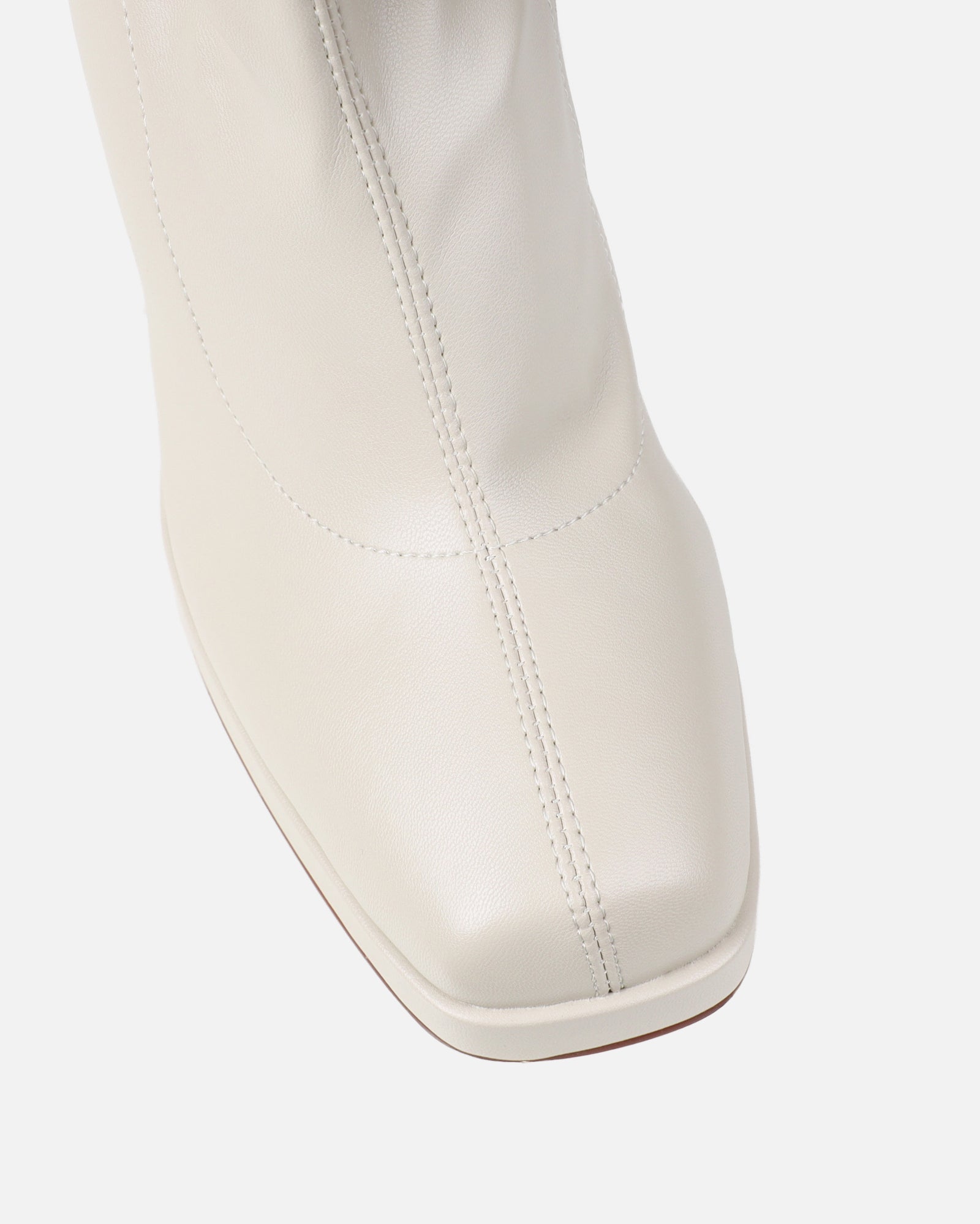 Aviva Stone Platform Block Heel Thigh High Boots | SIMMI London