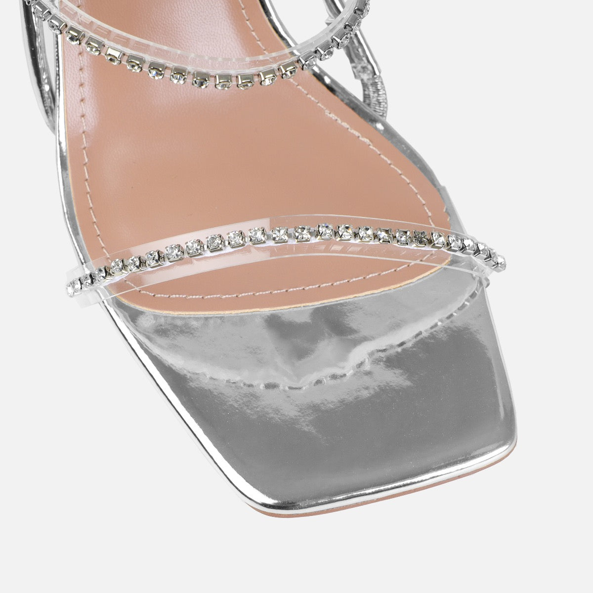 BREA SILVER HEELS | SIMMI London