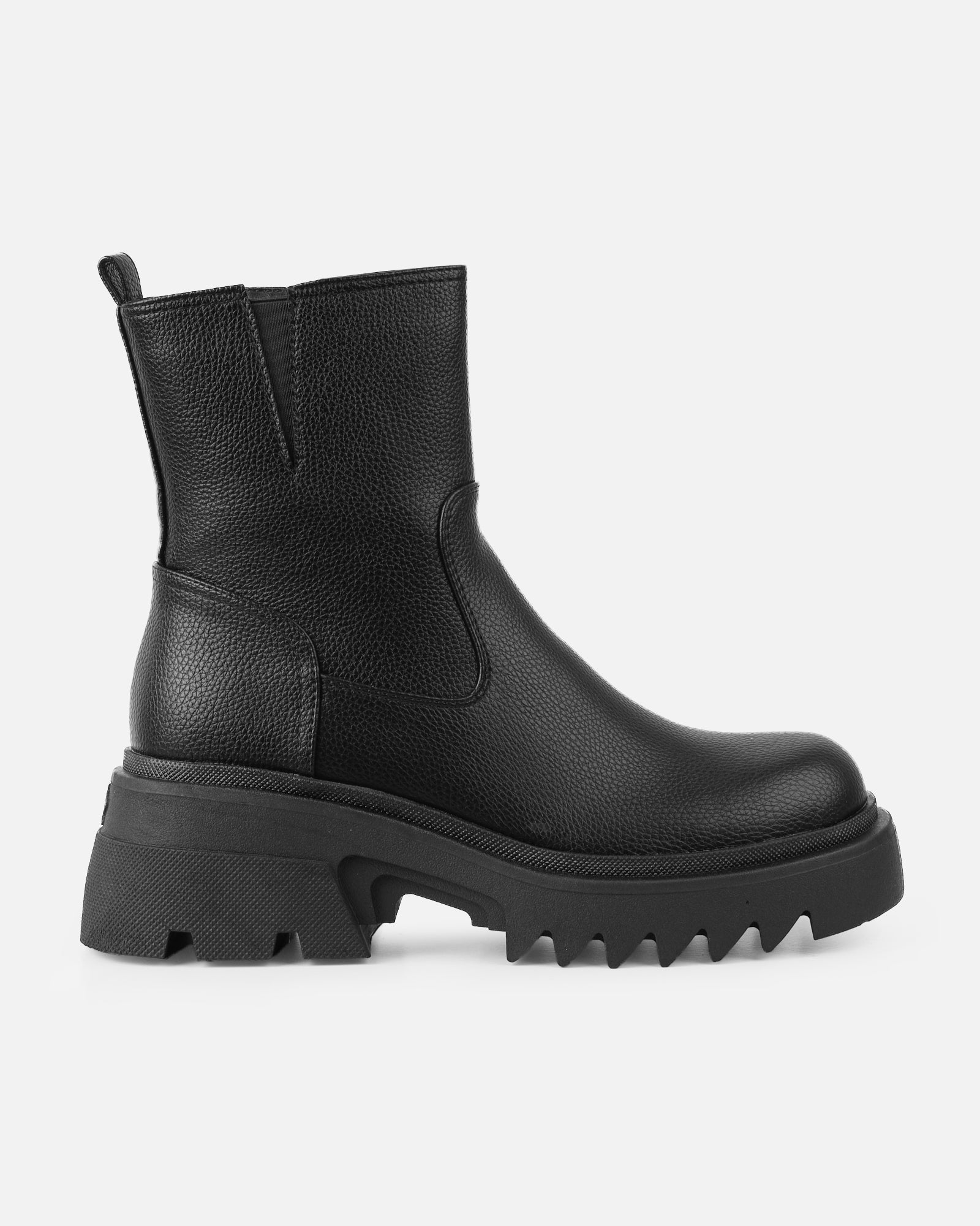 Candace Black Chunky Ankle Boots | SIMMI London