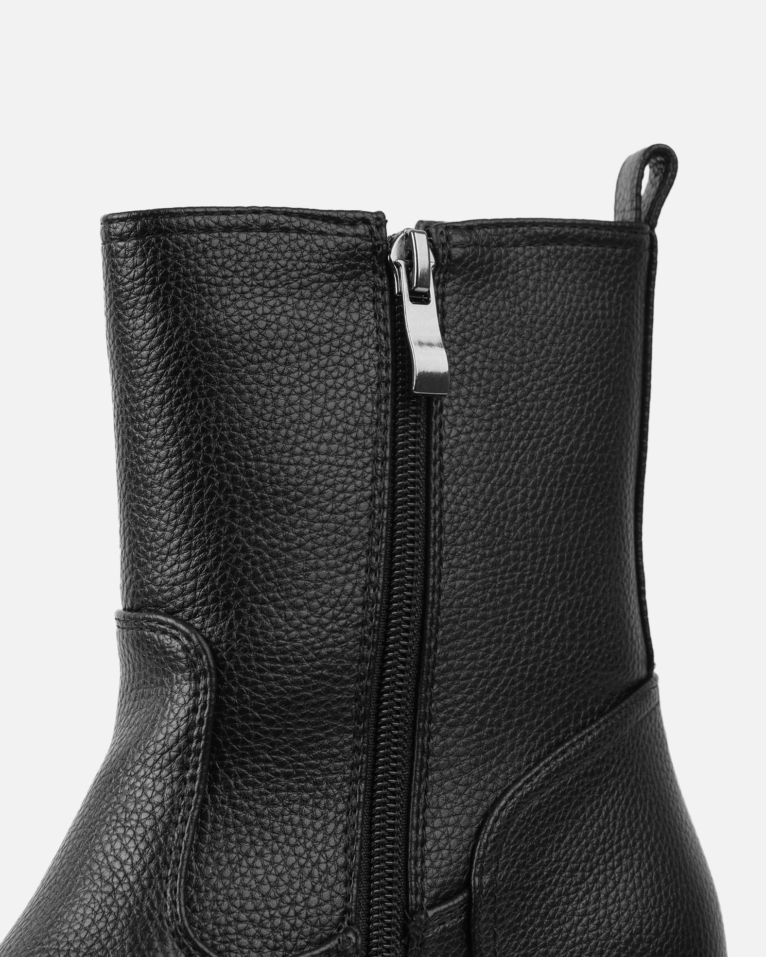 Candace Black Chunky Ankle Boots | SIMMI London