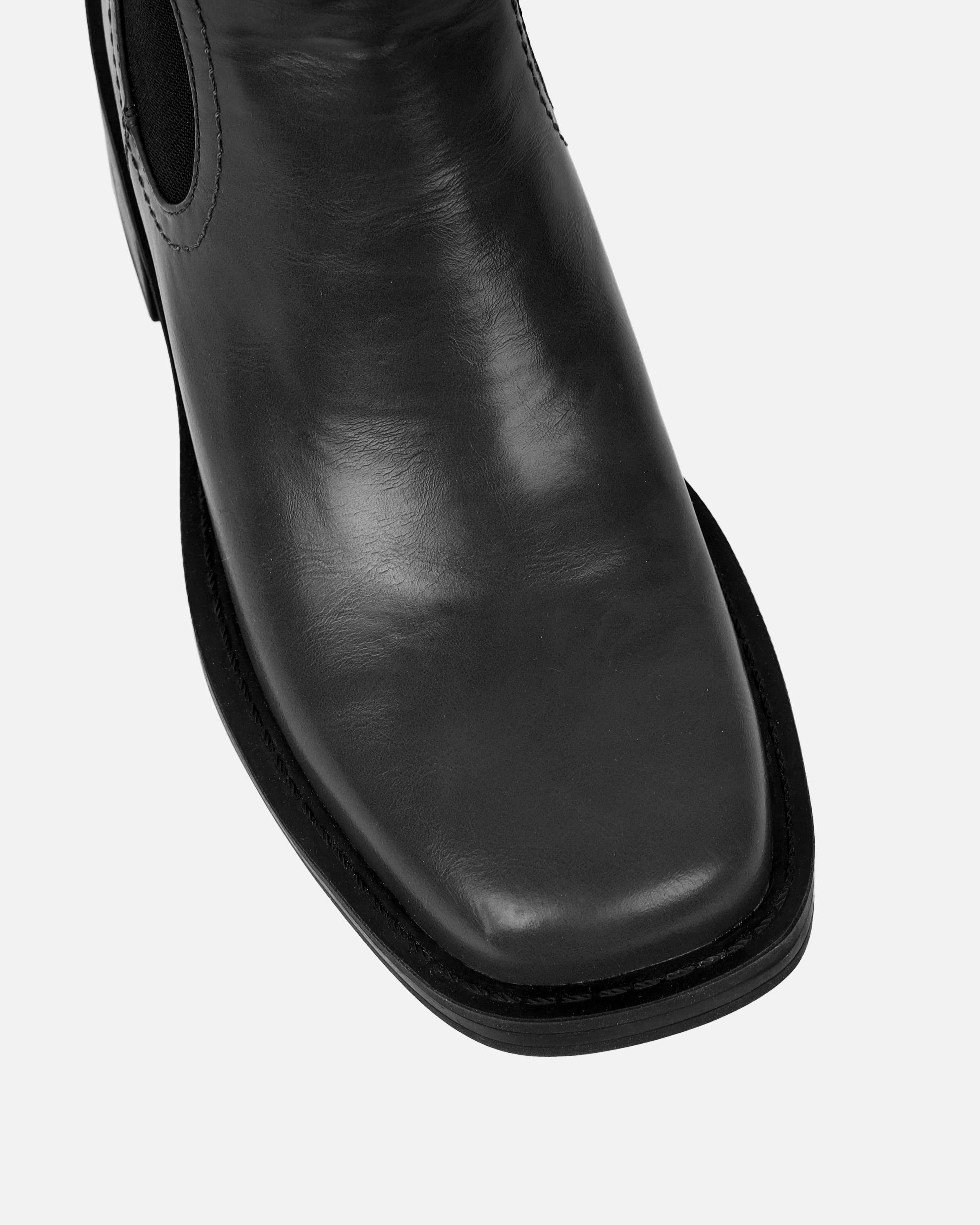 Walter Black Flat Ankle Boots Walter Black Flat Ankle Boots