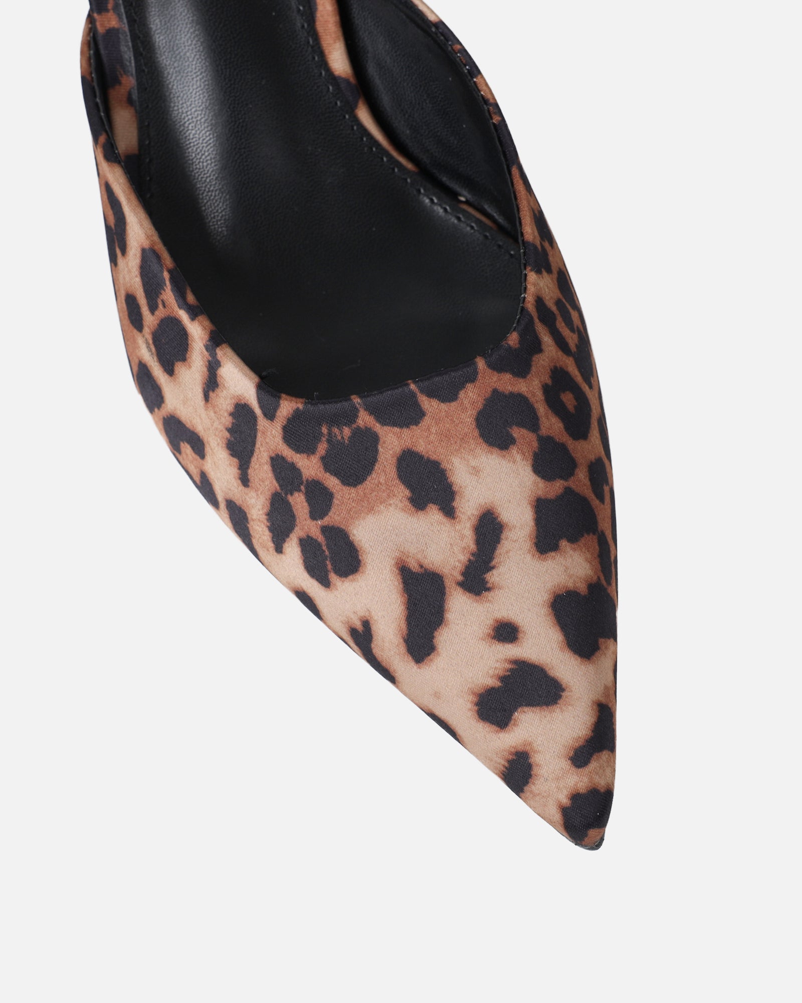 Carson Leopard Print Kitten Heeled Mules | SIMMI London