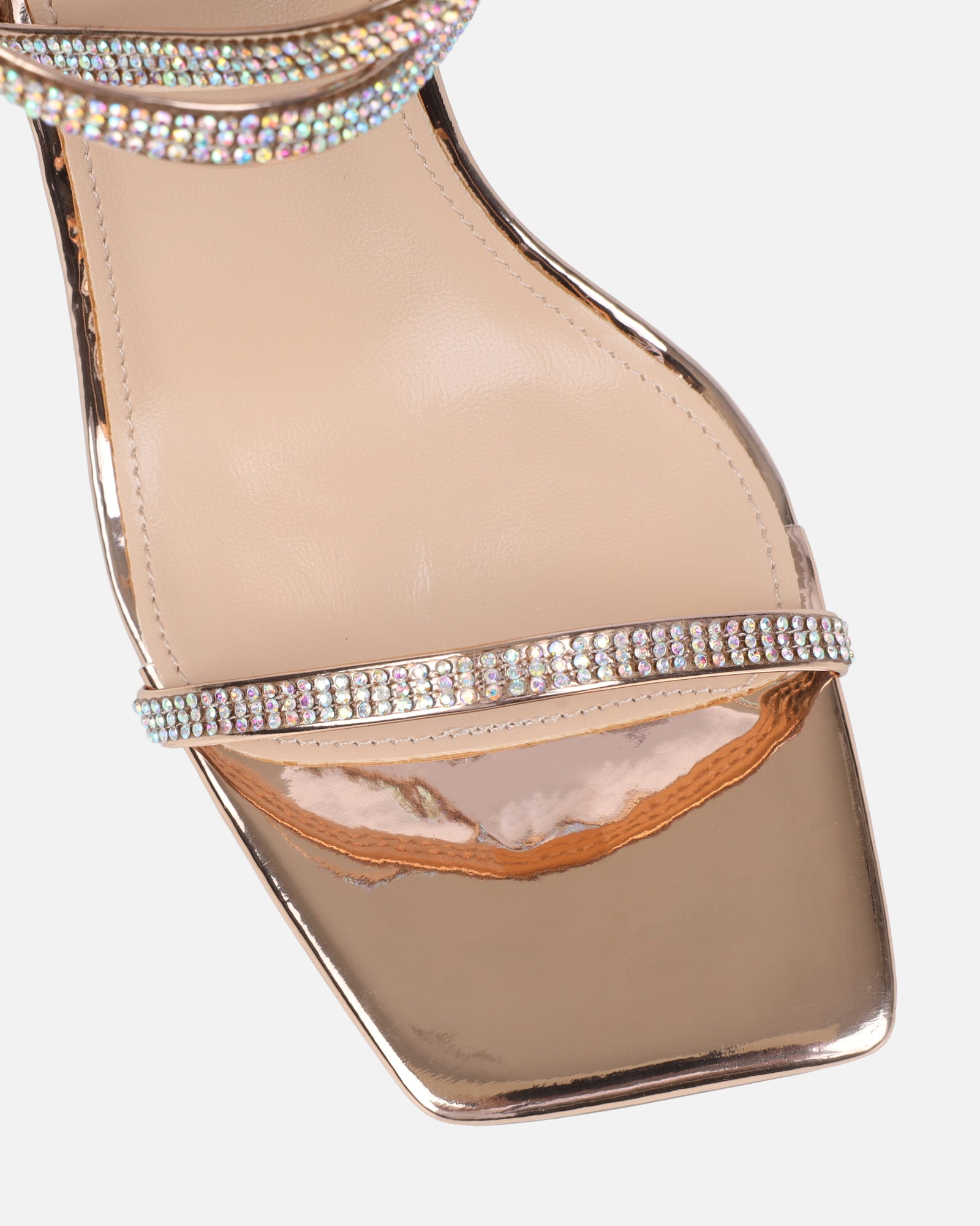 Laveen Rose Gold Mirror | SIMMI London