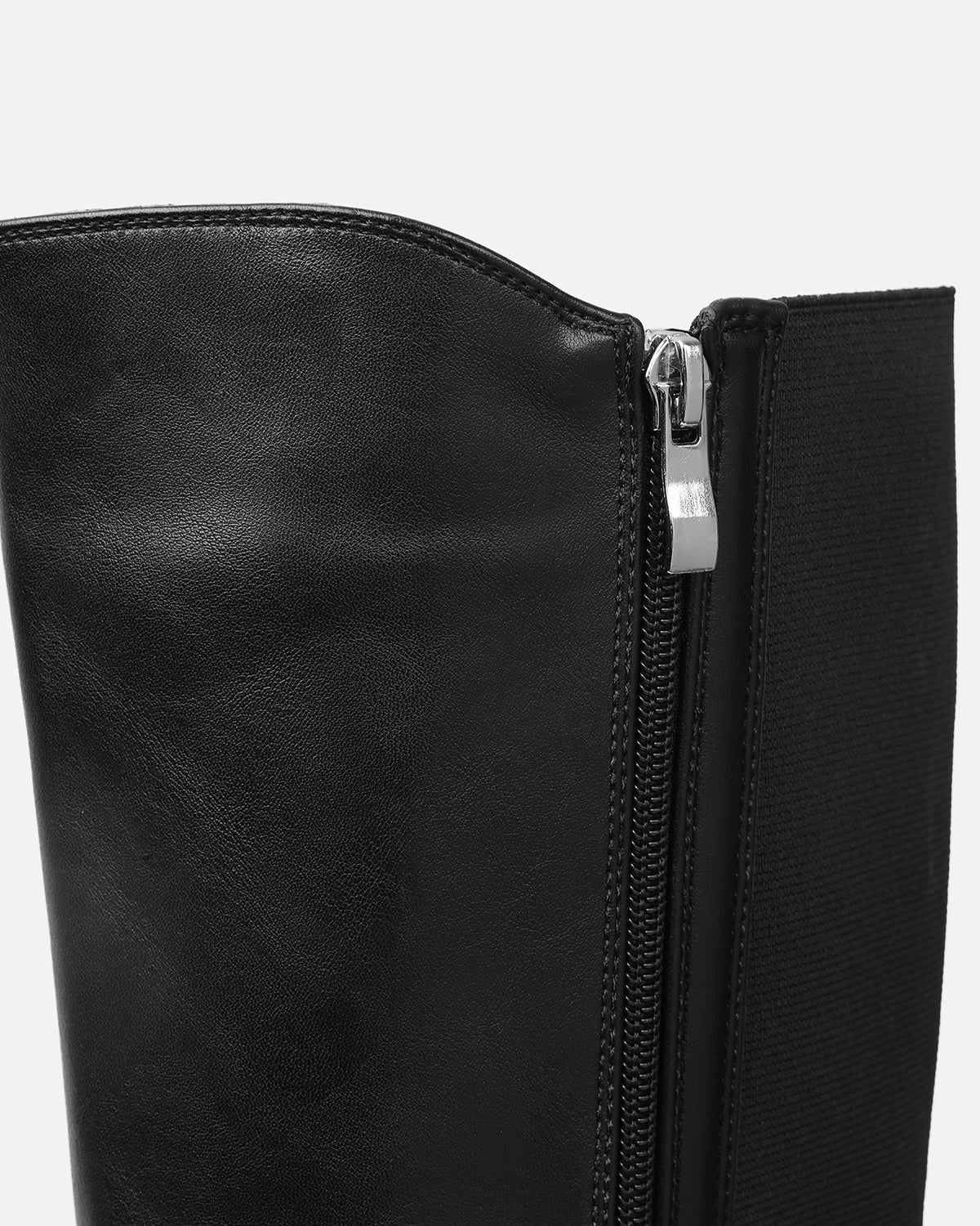 Bernard black chunky knee boots | SIMMI London