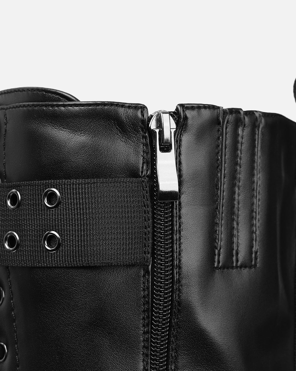 Benedict Black Multi Buckle Chunky Knee Boots | SIMMI London