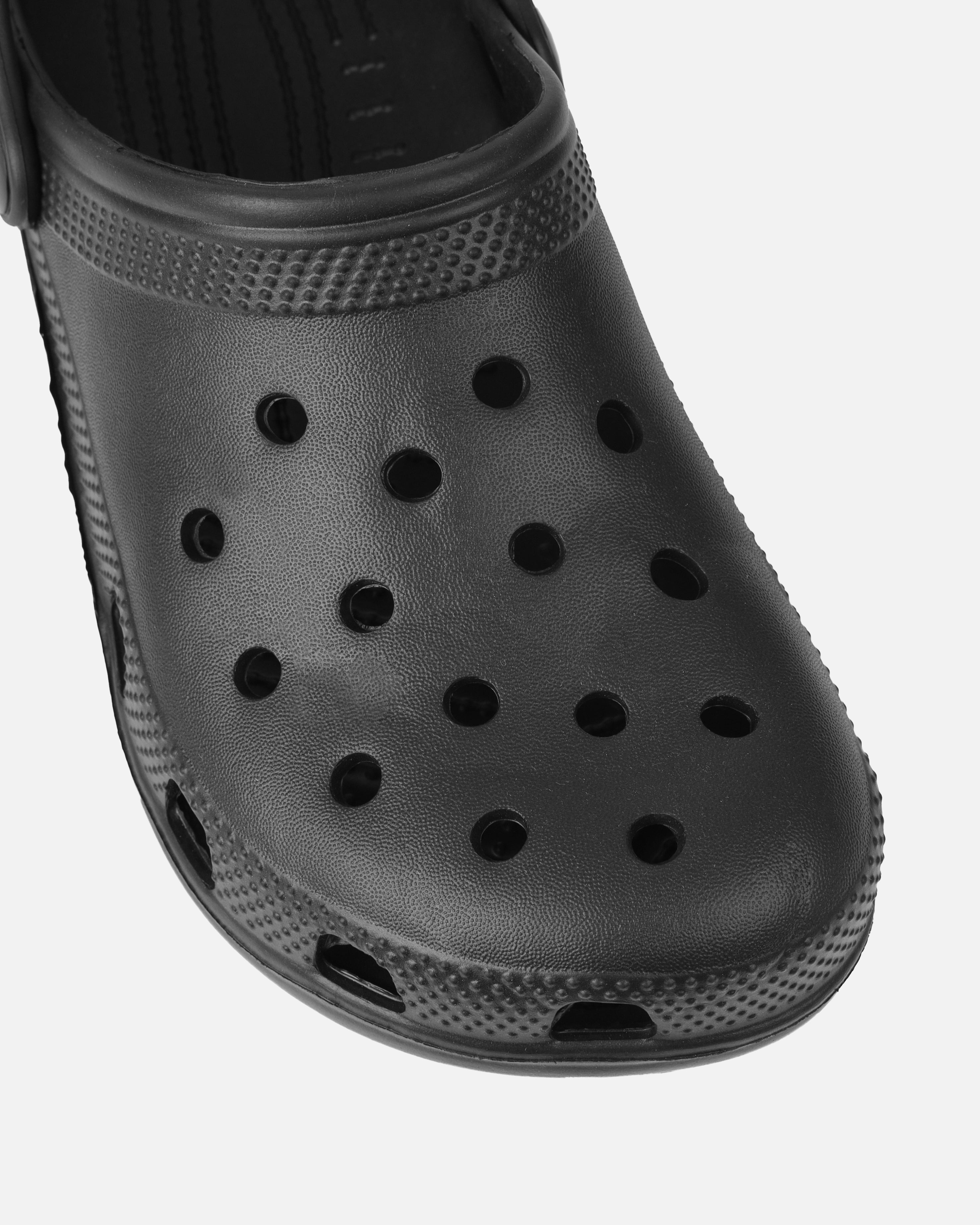 Cruz Black Moulded Flat Clogs | SIMMI London