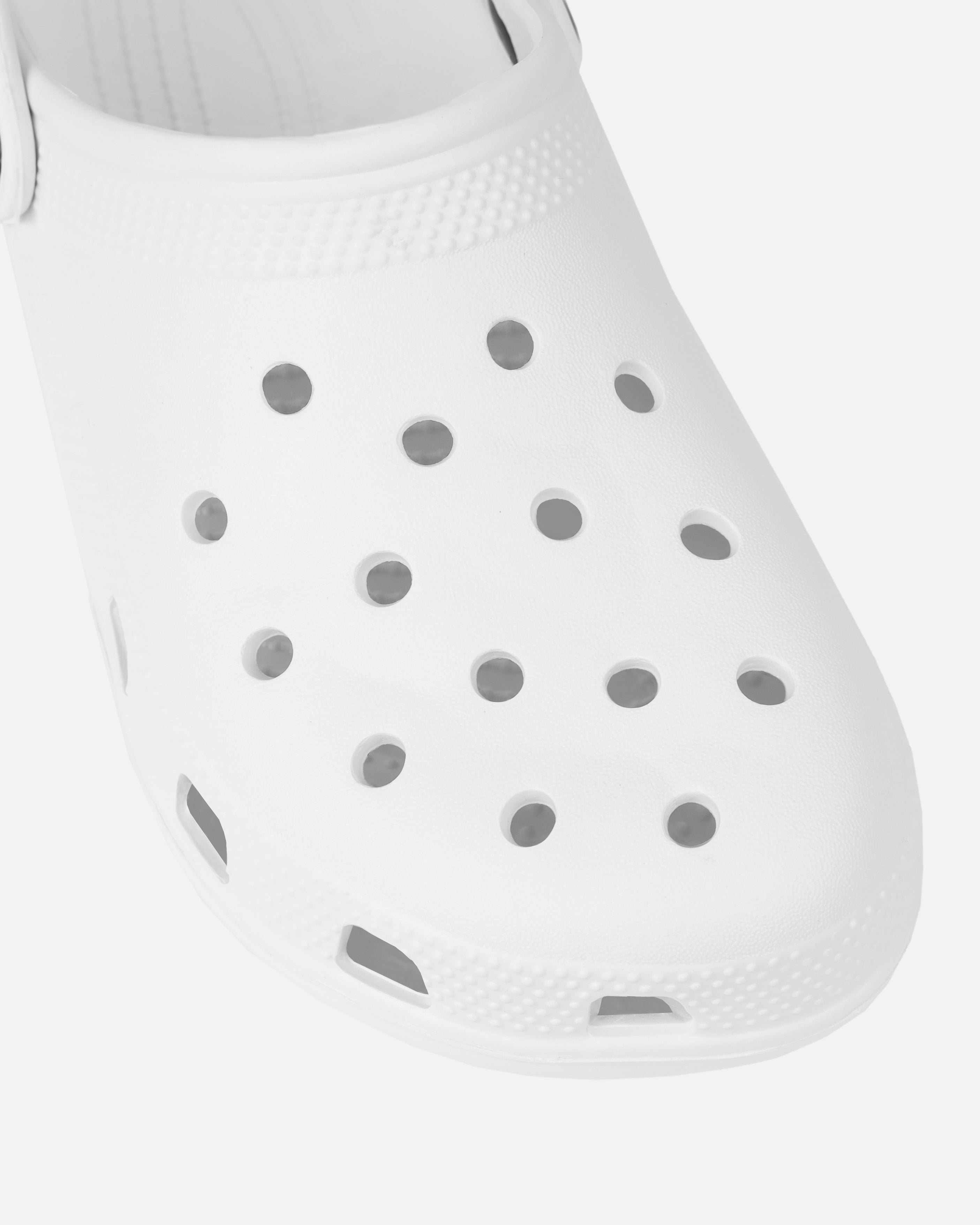 Cruz White Moulded Flat Clogs | SIMMI London