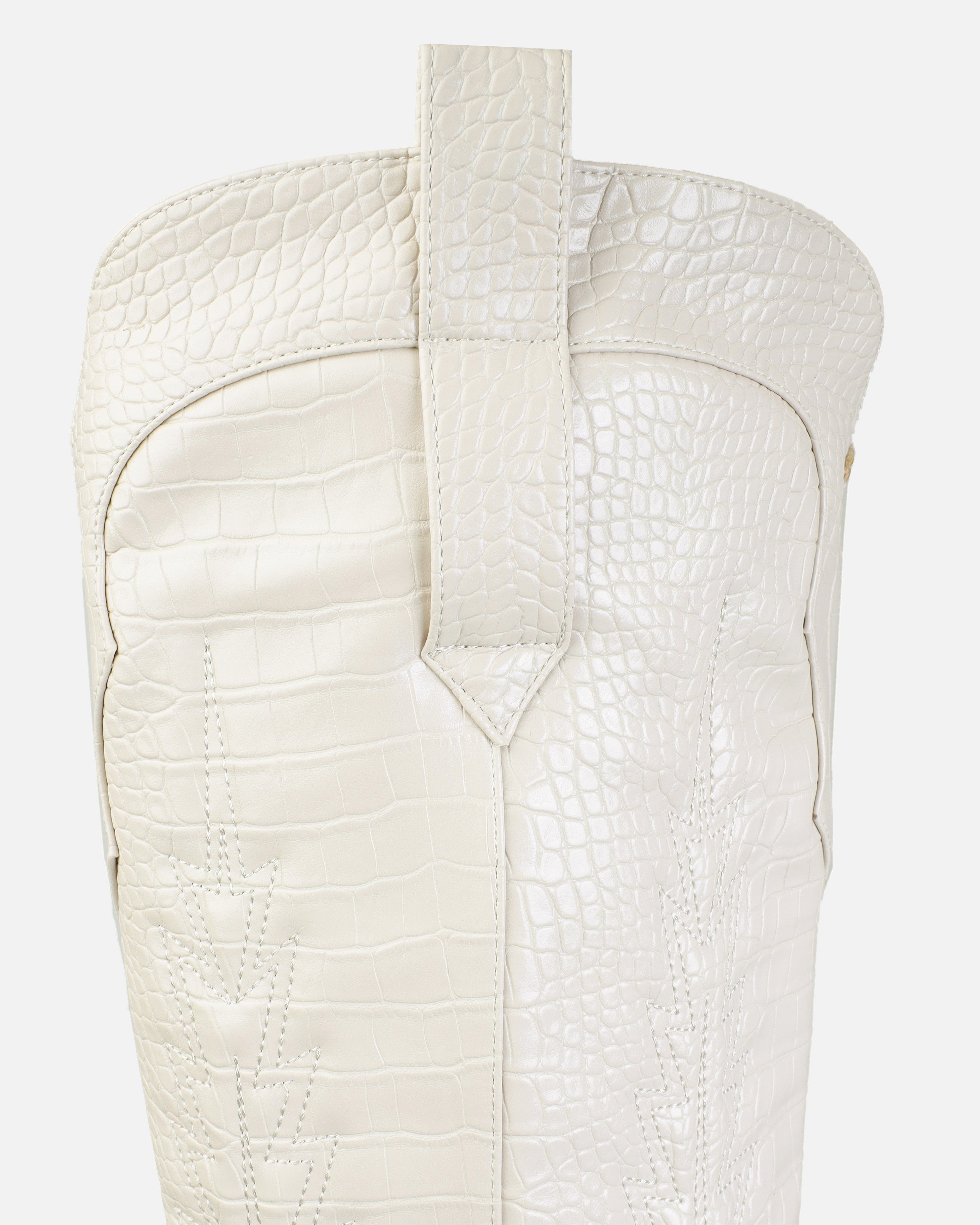 Tasha Ghouri Garcia Stone Over The Knee Western Boots | SIMMI London