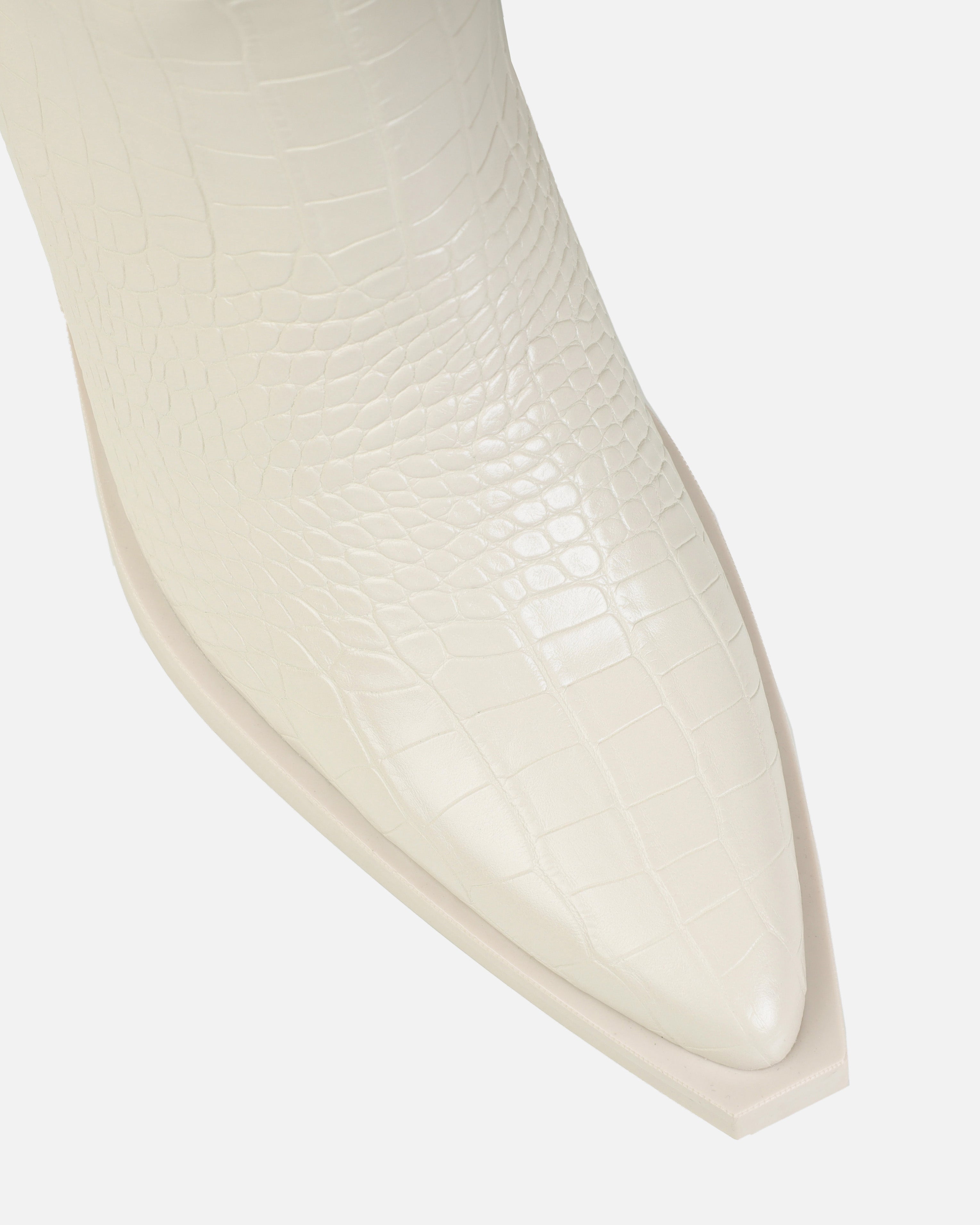 Tasha Ghouri Garcia Stone Over The Knee Western Boots | SIMMI London